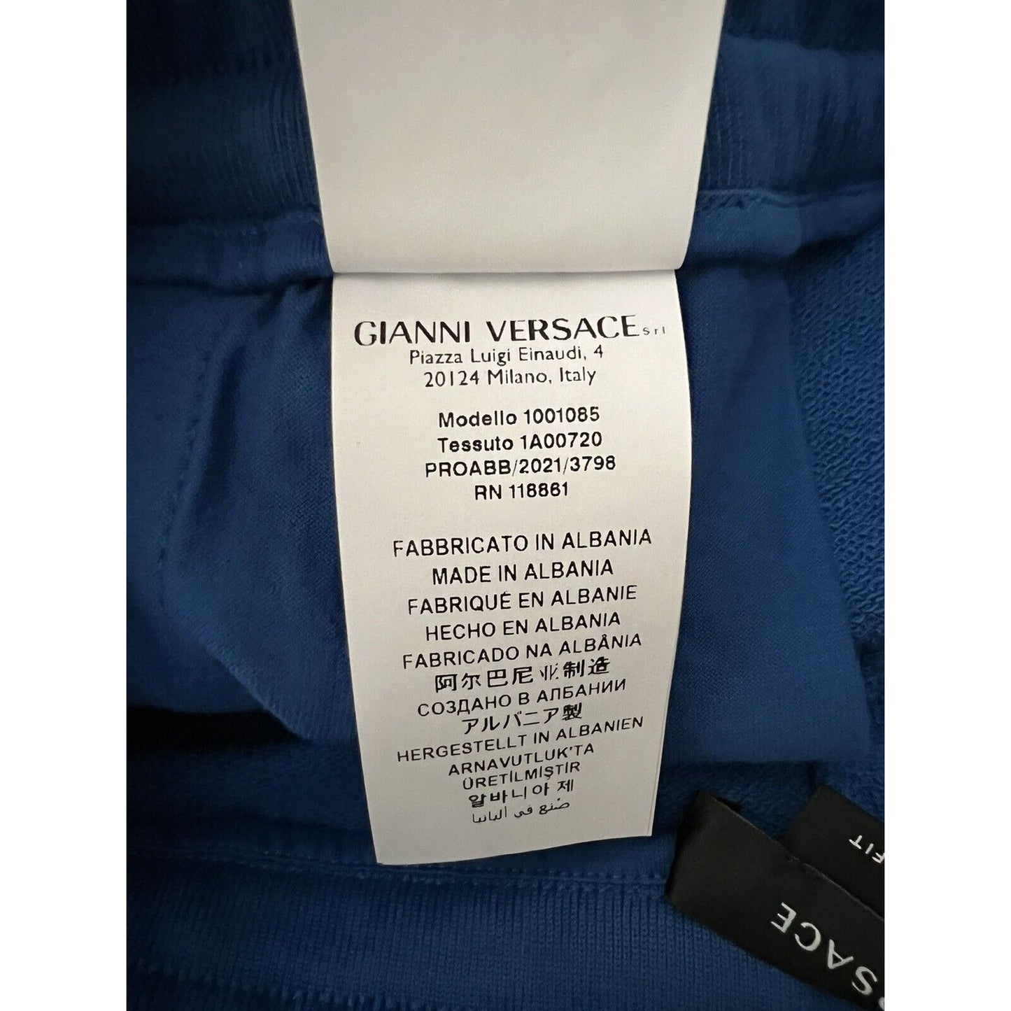 Versace Mens Greek Key Sweatpants