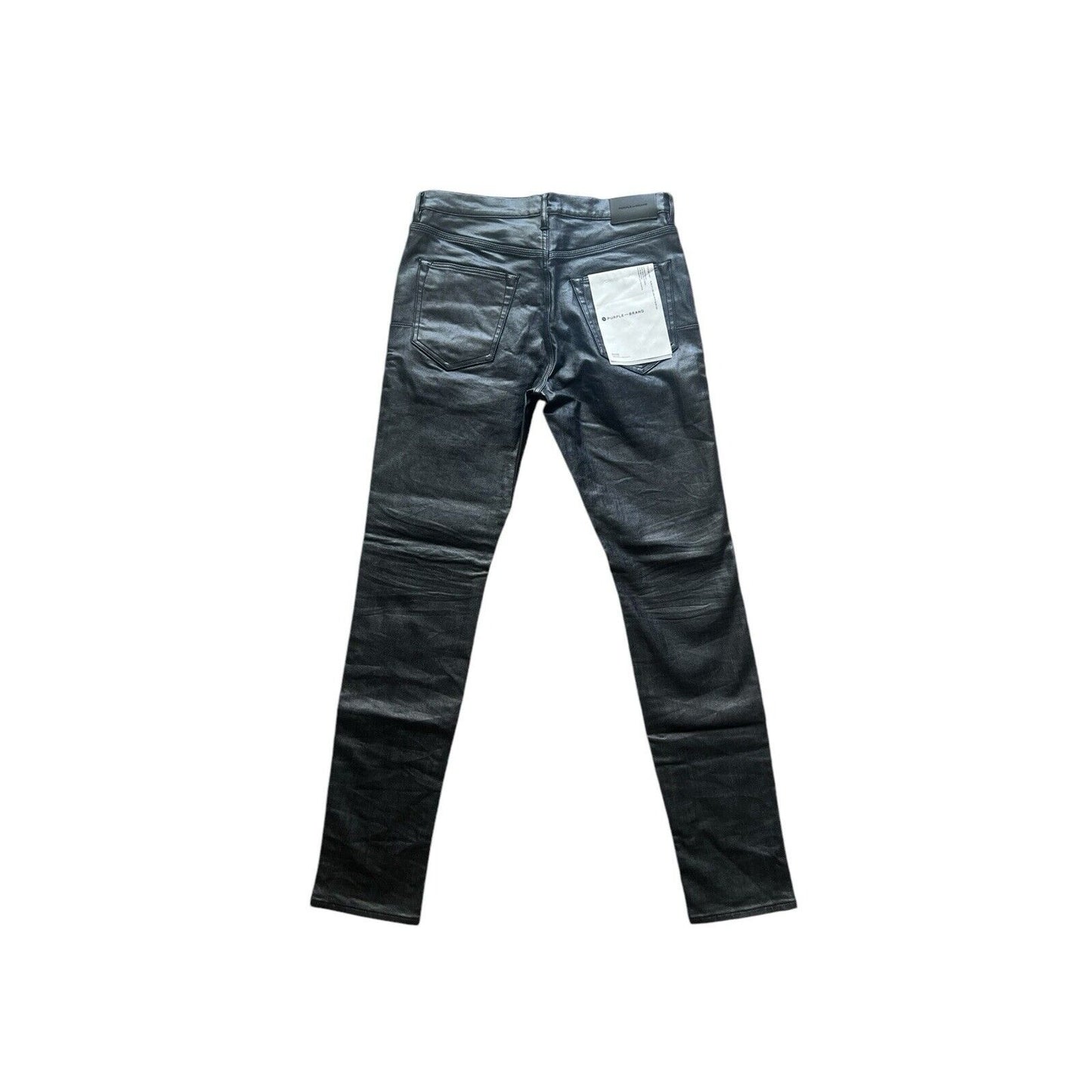 Purple Brand Jeans Coated Stretch Skinny Wax Slim Fit P001