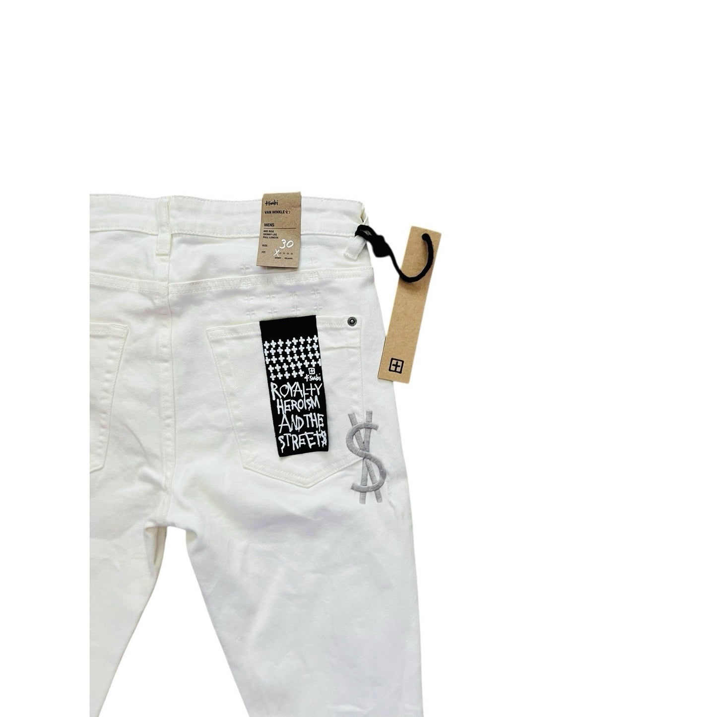 Ksubi Jeans Van Winkle Skinny White