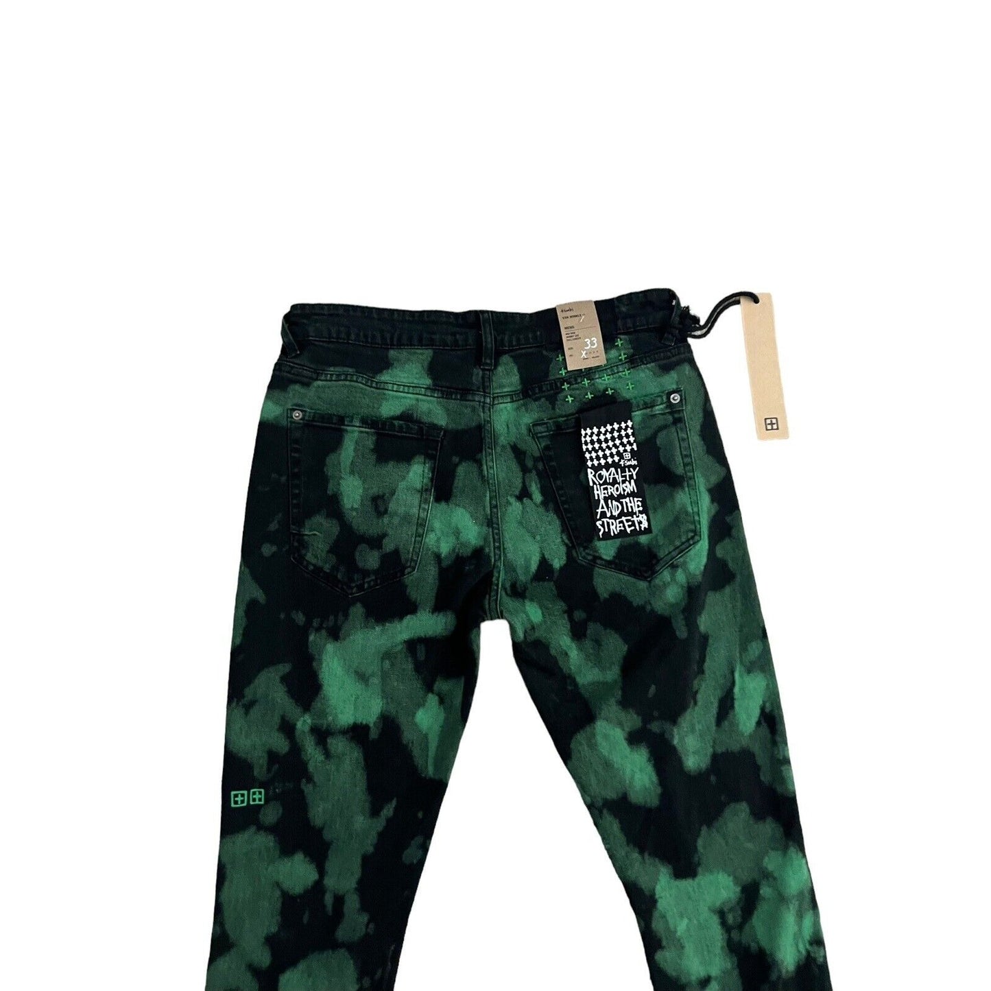 Ksubi Jeans Mens Van Winkle Skinny Leg Rekt