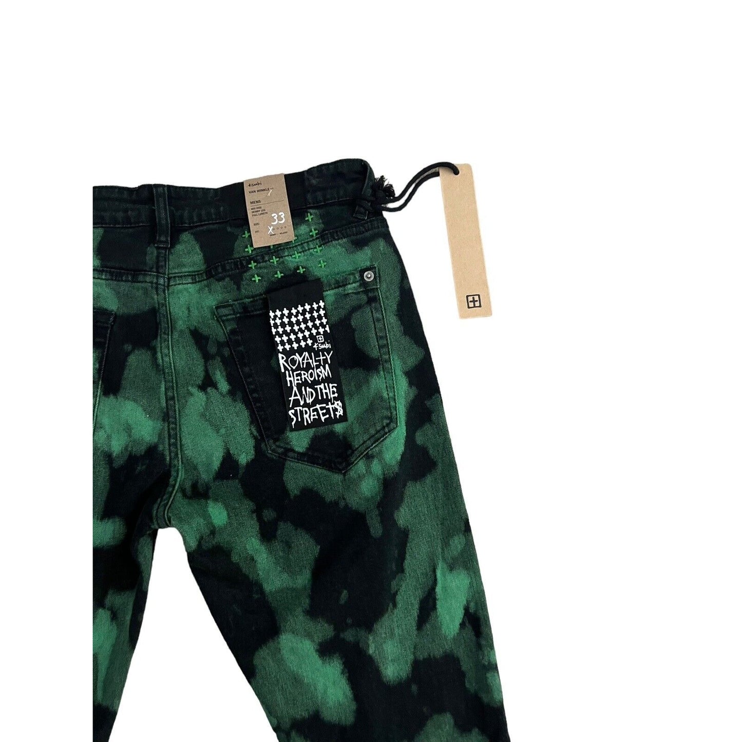 Ksubi Jeans Mens Van Winkle Skinny Leg Rekt