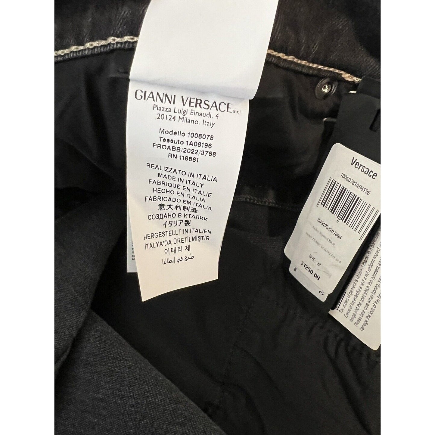 Versace Jeans Made In Italy Taylor Fit