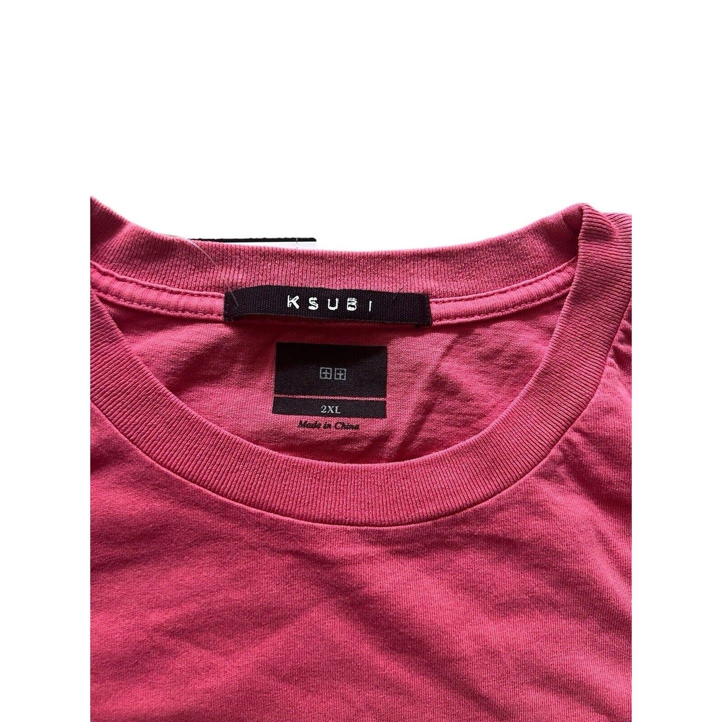 Ksubi Oversized Pixel Sign Biggie T-Shirt