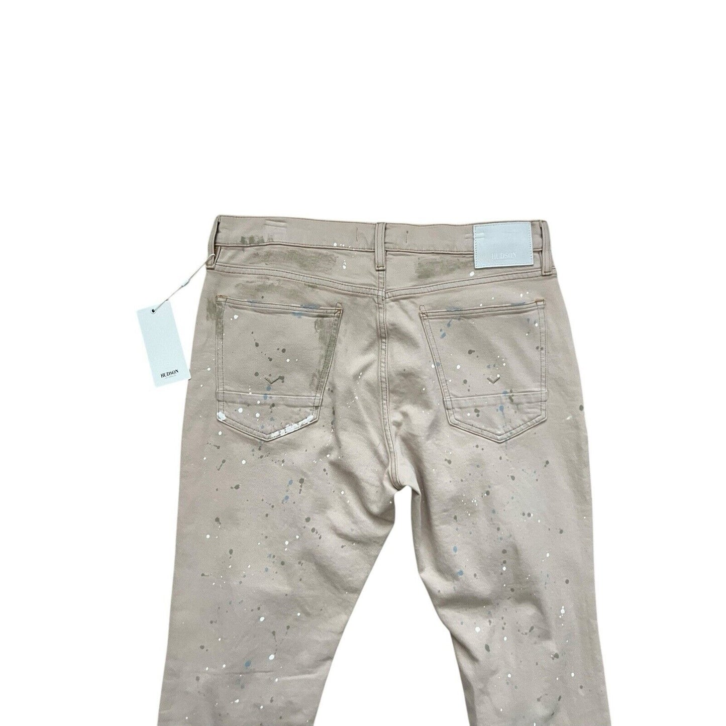 Hudson Zack Stacked Skinny Jeans Deserted