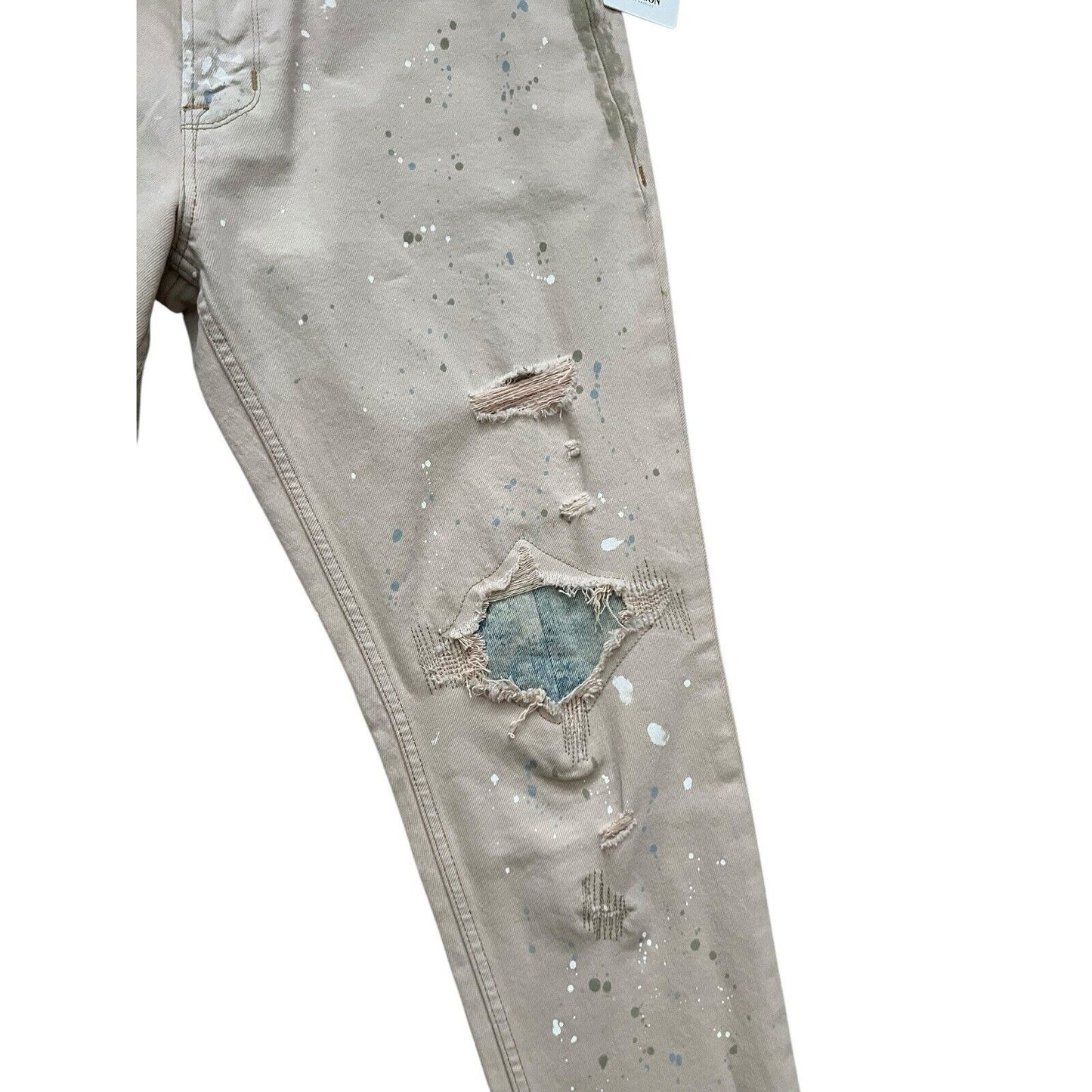 Hudson Zack Stacked Skinny Jeans Deserted