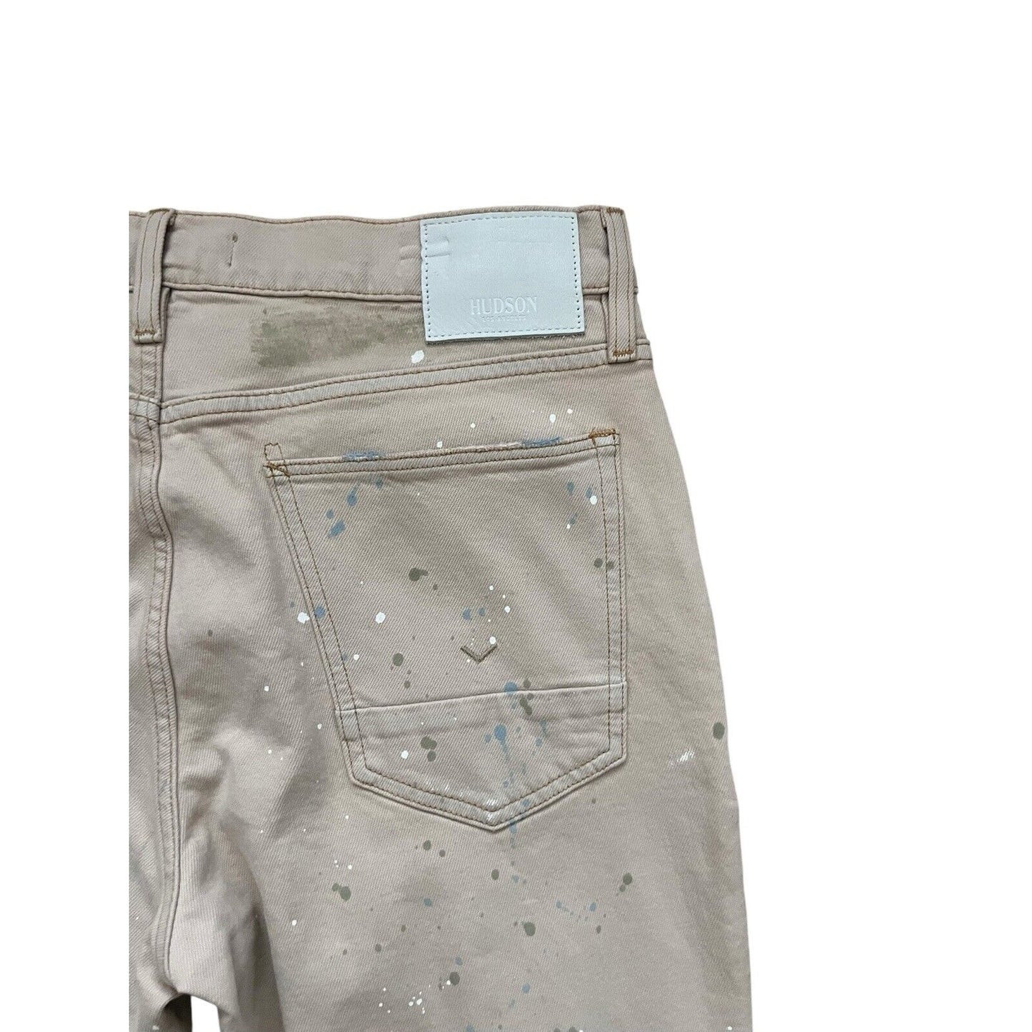 Hudson Zack Stacked Skinny Jeans Deserted