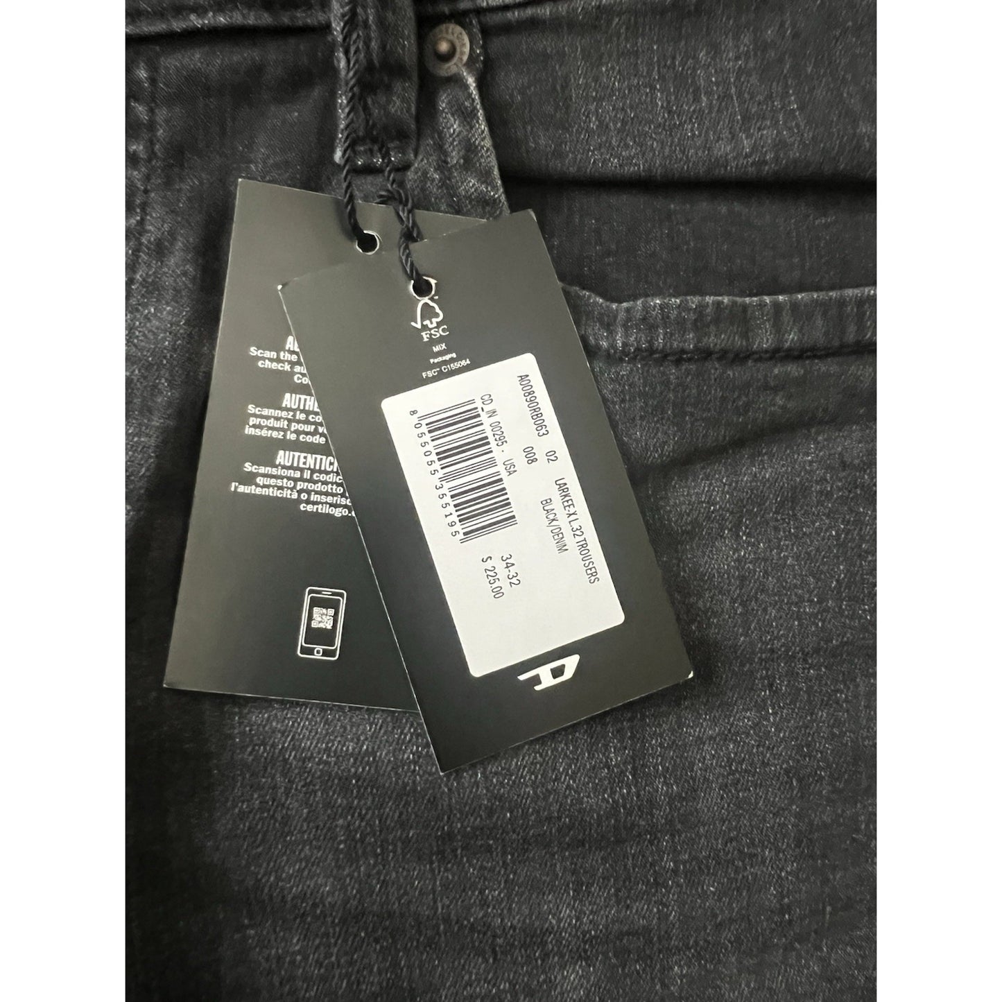Diesel Jeans Larkee Straight RB063