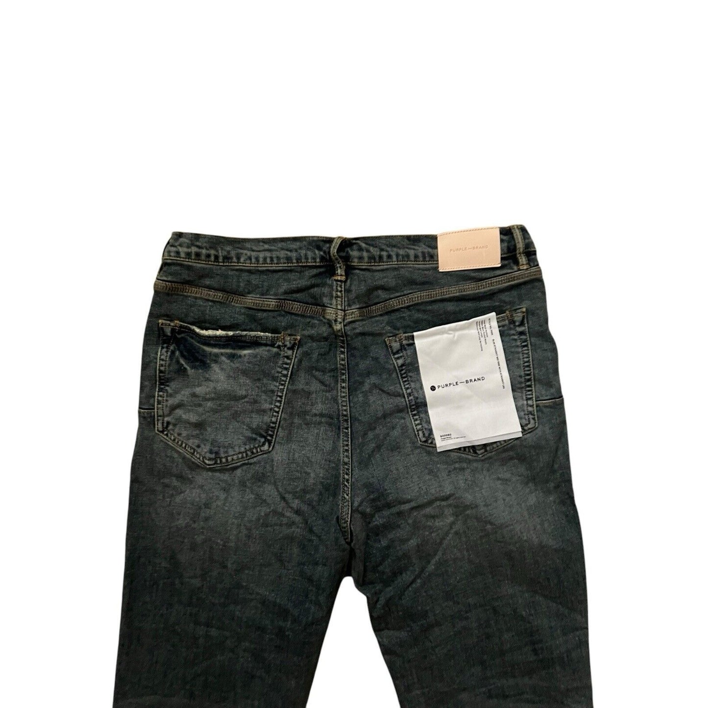 Purple Brand Jeans Men Slim Straight Vintage Aged P005