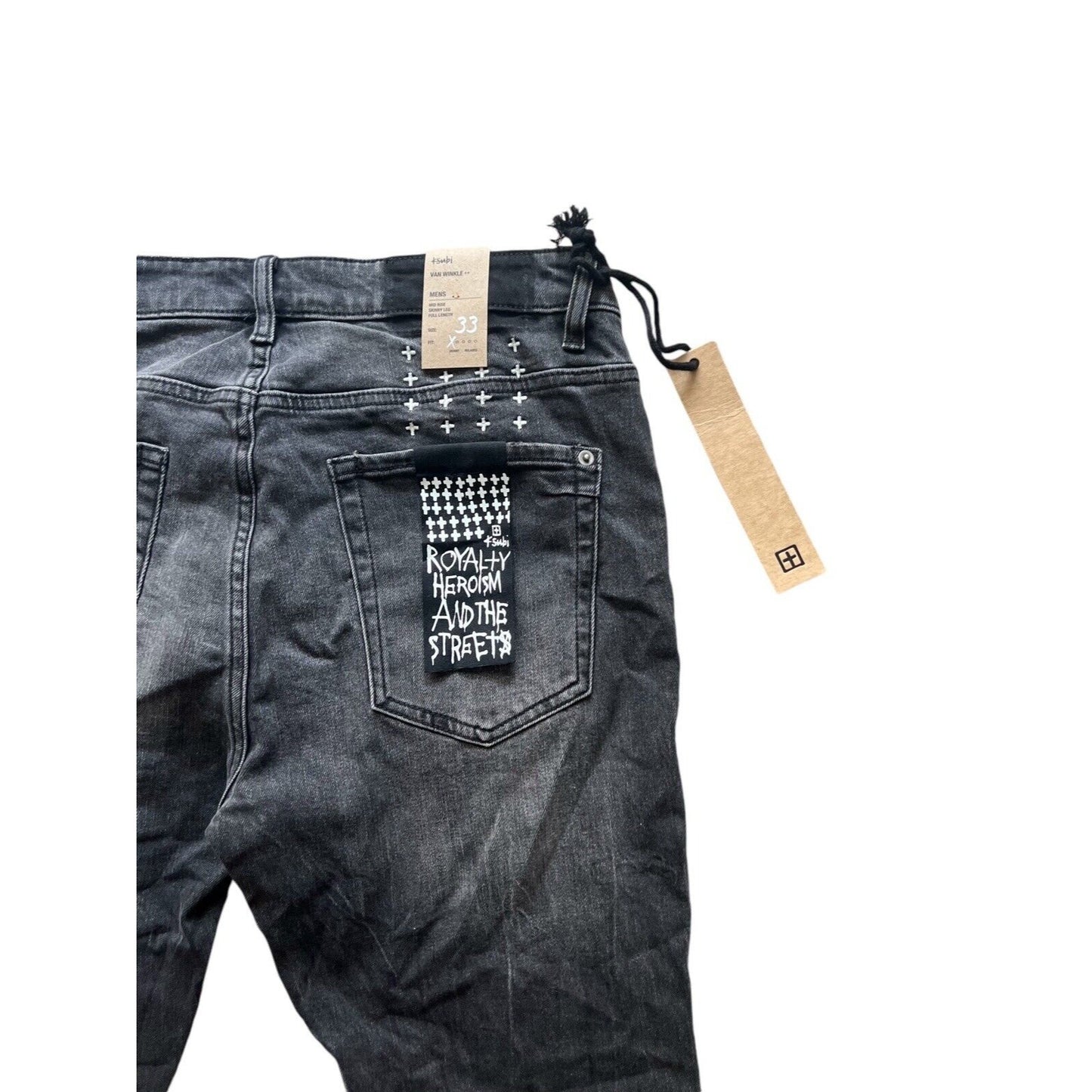 Ksubi Jeans Mens Van Winkle Skinny Leg