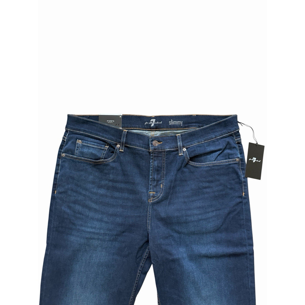 7 For All Man Kind Slimmy Slim Straight Leg Jeans