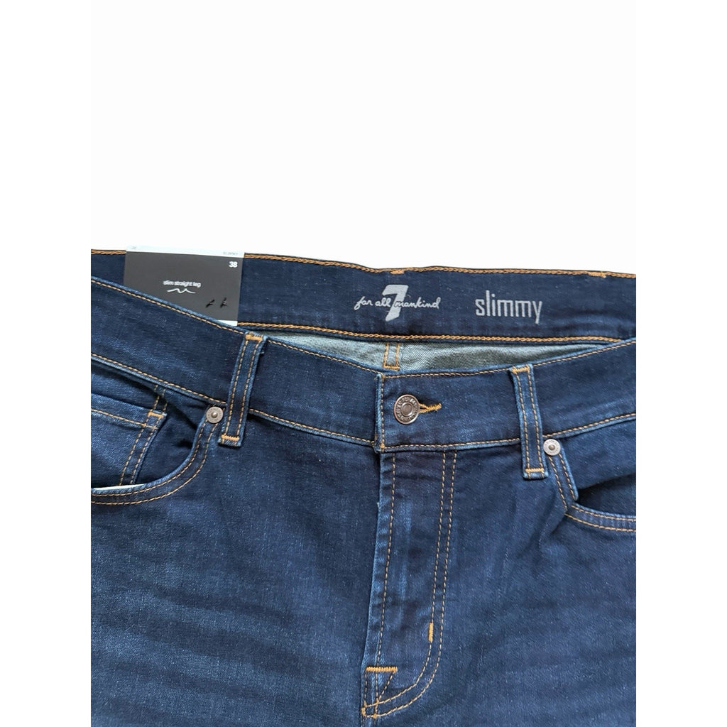 7 For All Man Kind Slimmy Slim Straight Leg Jeans