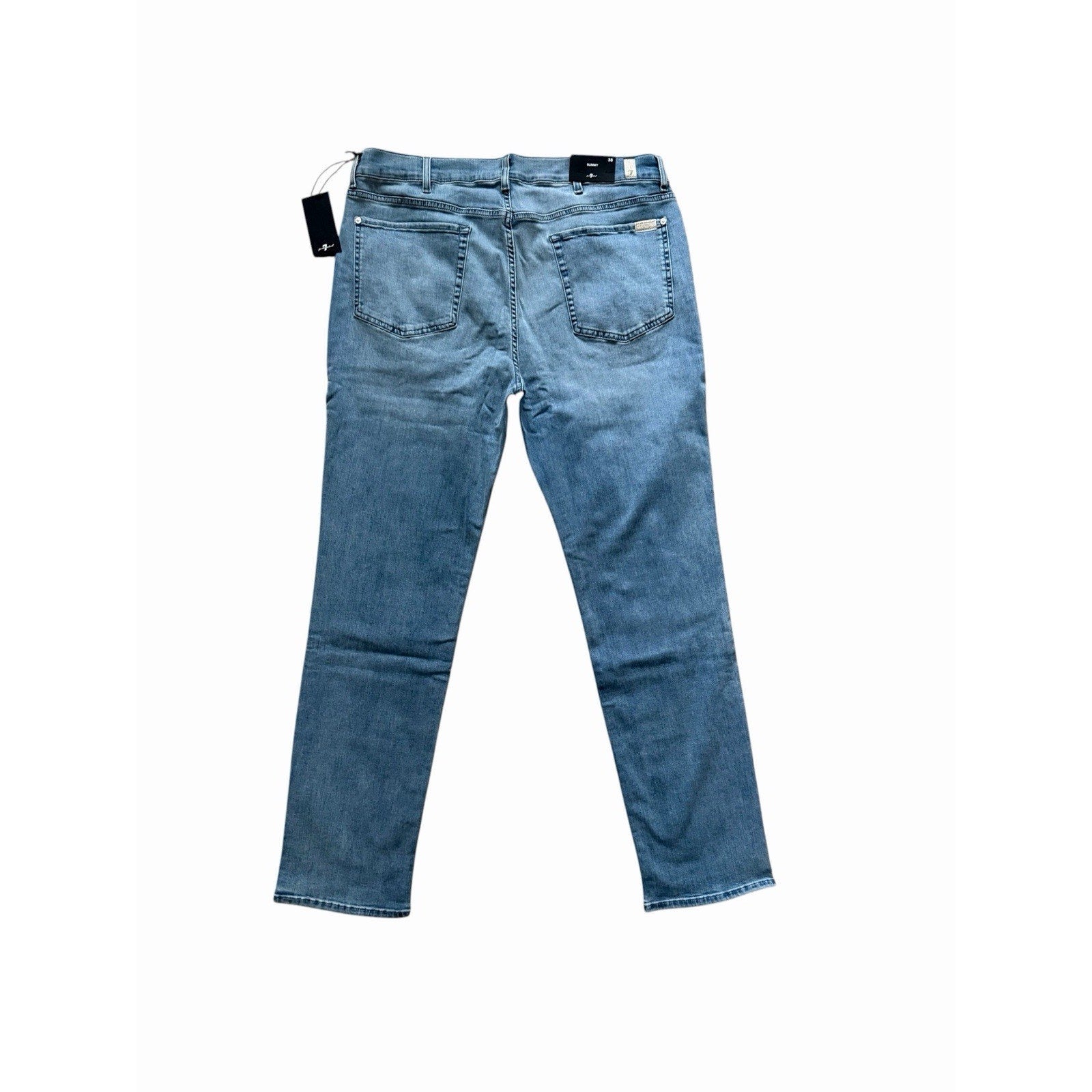7 For All Mankind Slimmy Clean Pocket Slim Jeans - Blue
