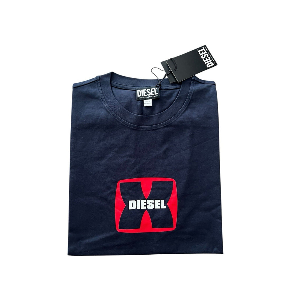 Diesel T Diegor K47 Maglietta T-Shirt Midnight Blue
