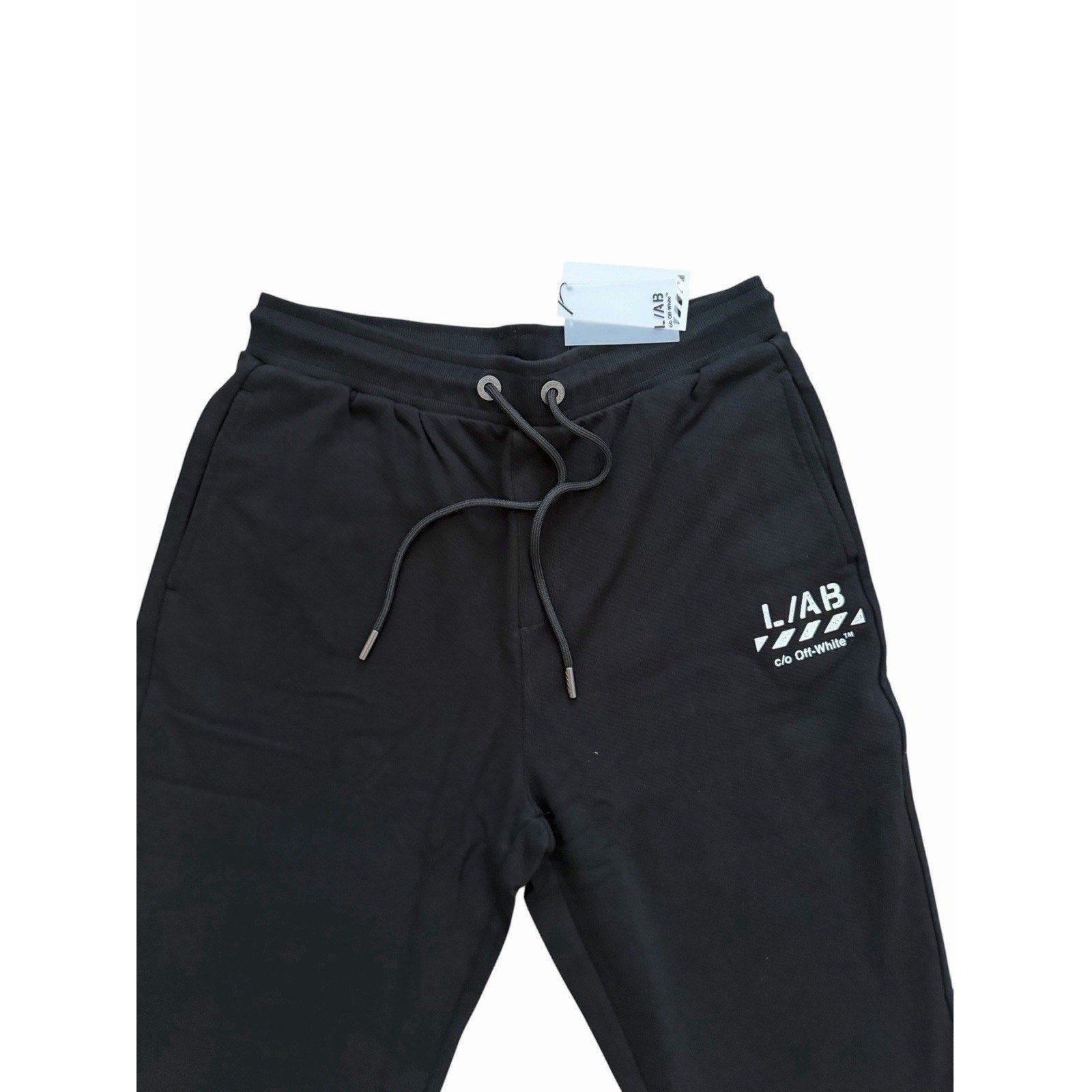 L/AB C/O OFF- WHITE Diagonal Stripe Logo French