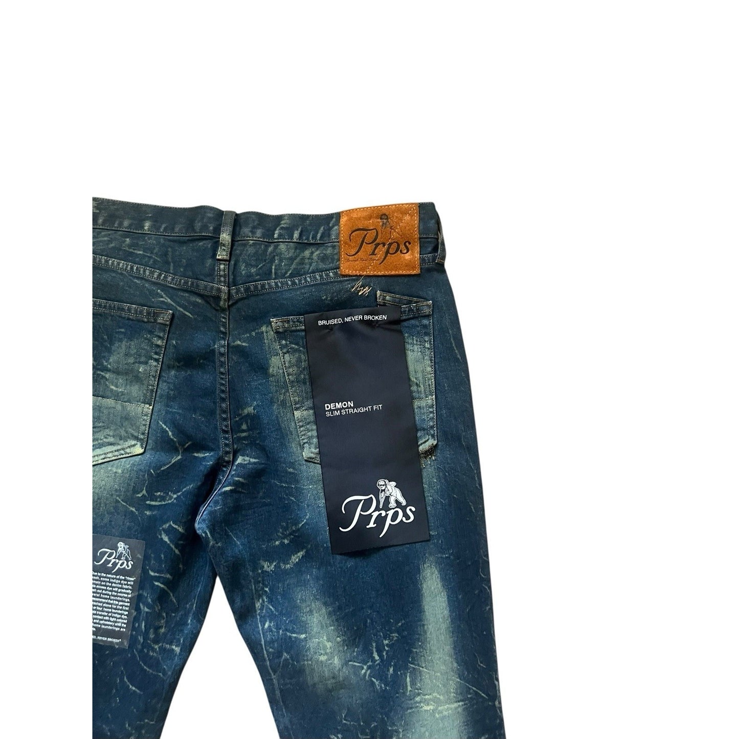 PRPS Demon Miki Slim Straight Stretch Jeans