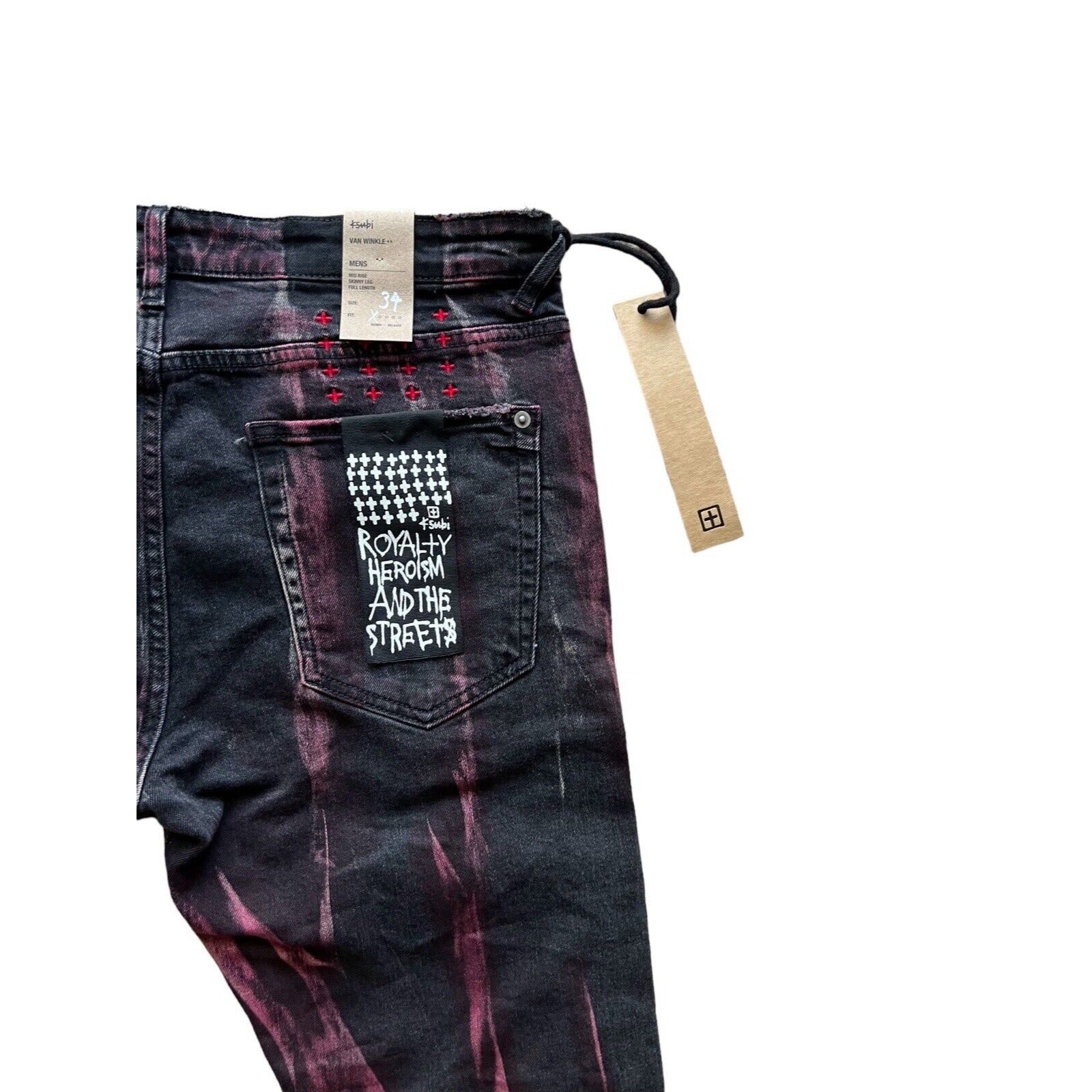 Ksubi Jeans Mens Van Winkle Skinny Leg