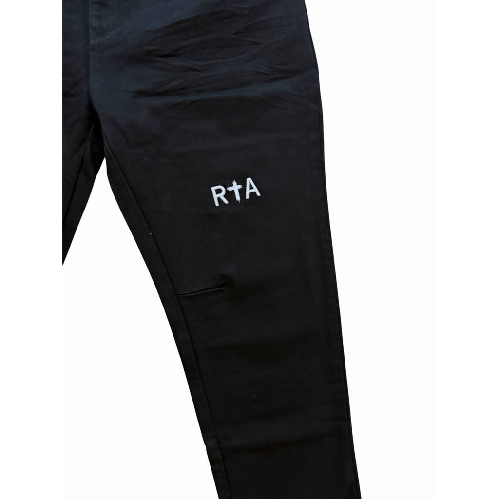 DDG x RtA Mens Logo Print Skinny Jeans