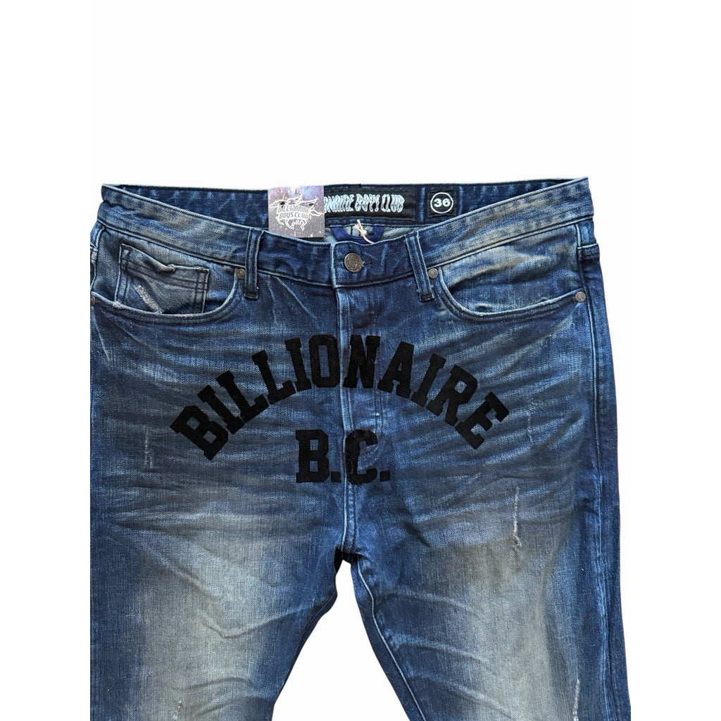 Billionaire Boys Club Slim Darkside Mens Jeans Blue
