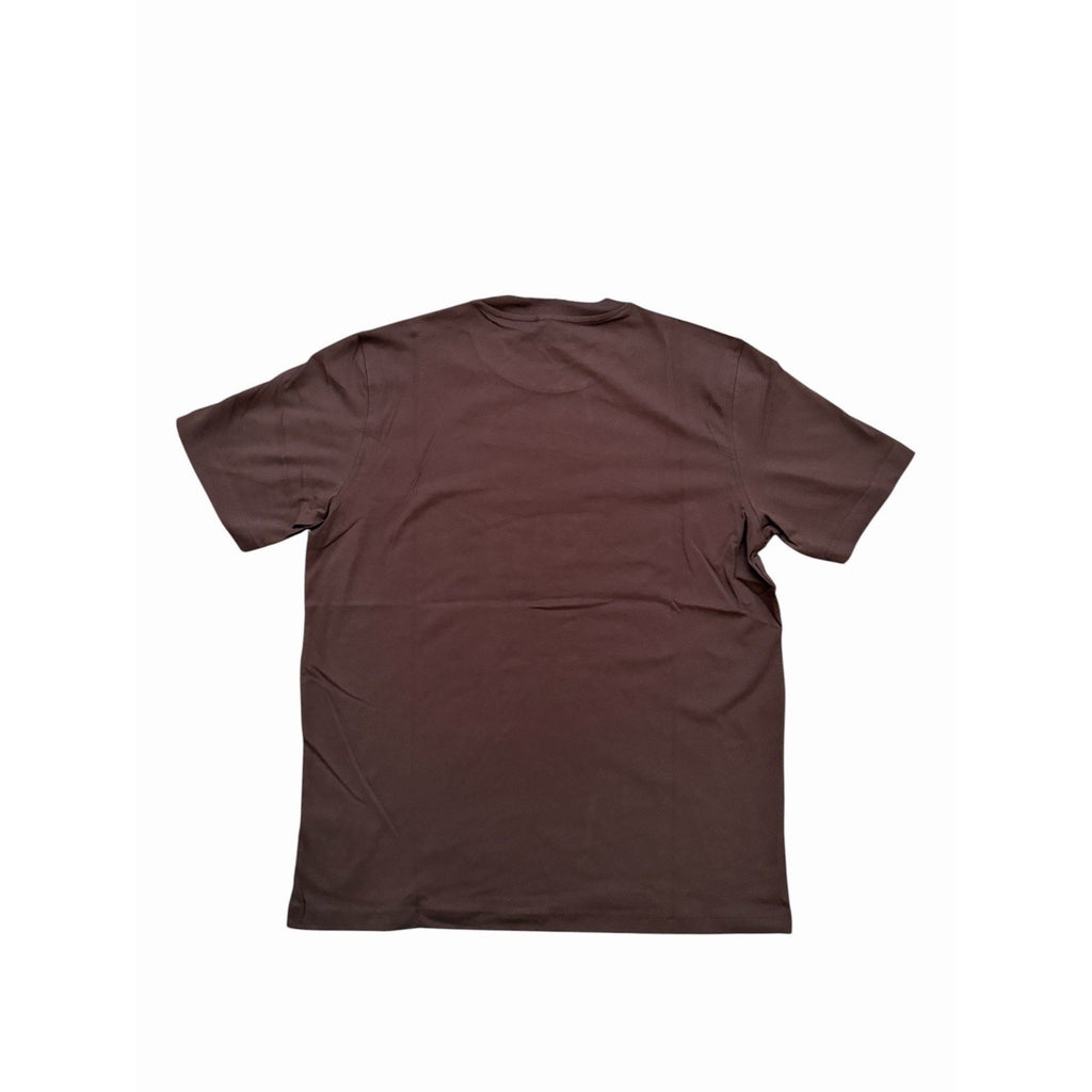 Diesel T-Just D Logo Flock Maglietta T-Shirt - Chicory Coffee