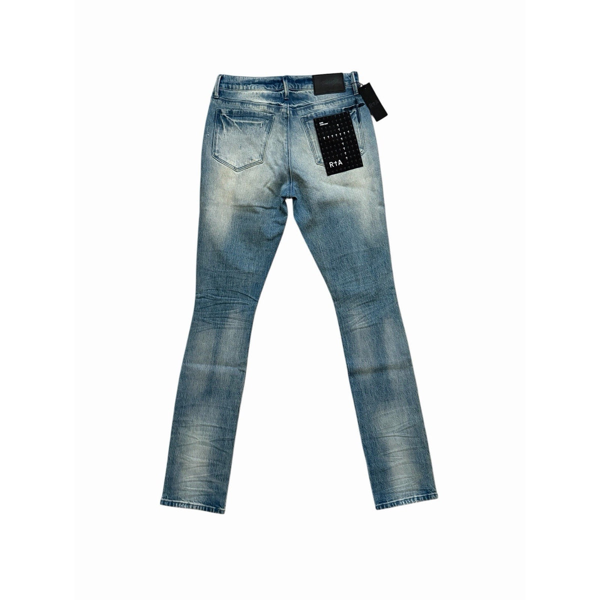 RtA Clayton Olivier Stacked Skinny Jeans - Medium Blue
