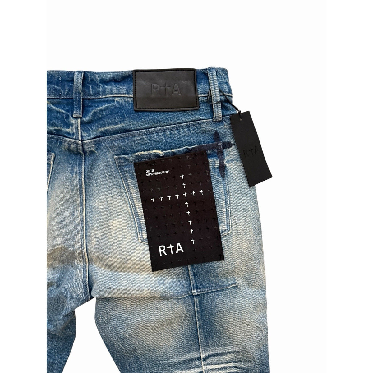 RtA Clayton Stacked Skinny Jeans