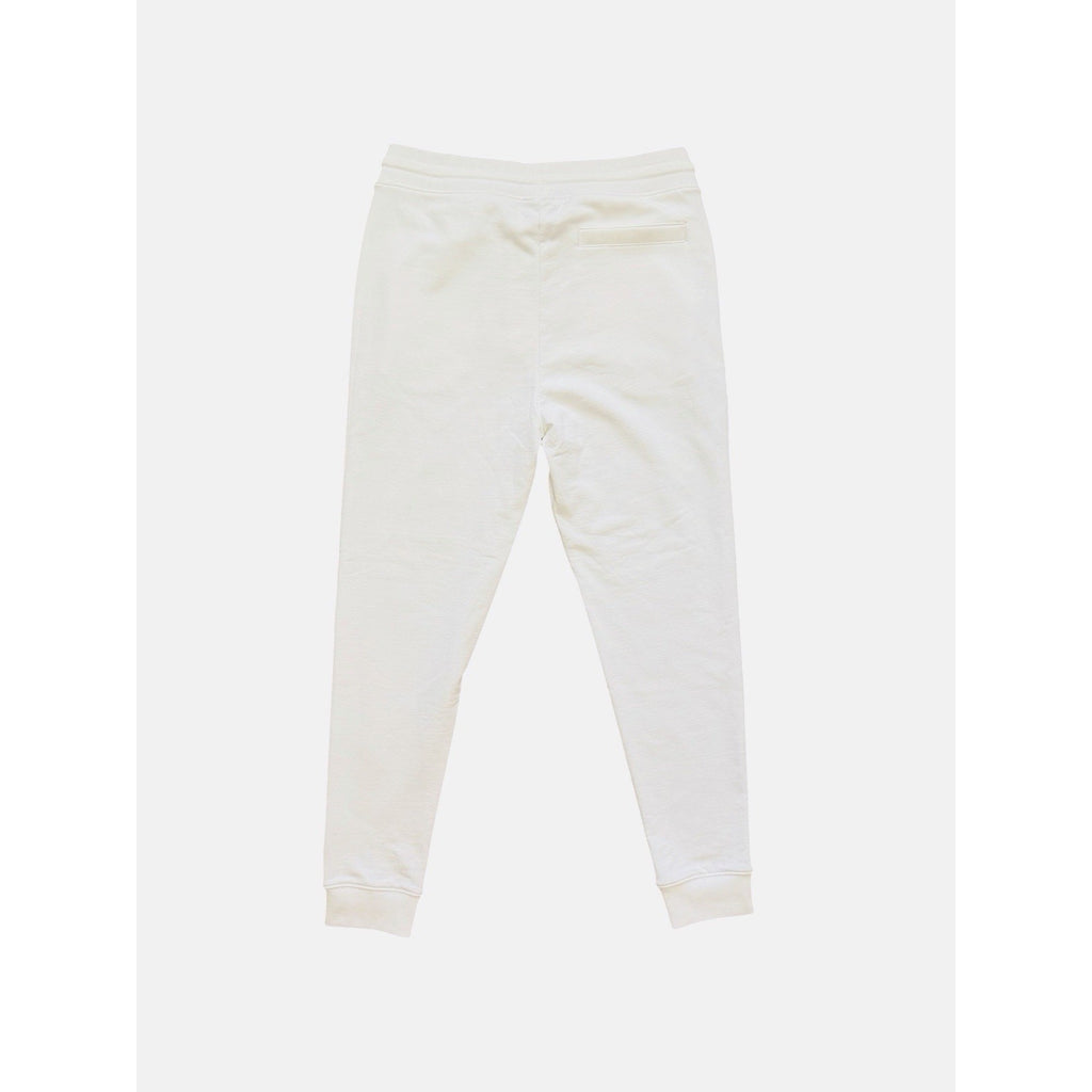Hugo Boss Dramtol Drawstring Waist Cotton Blend Joggers White