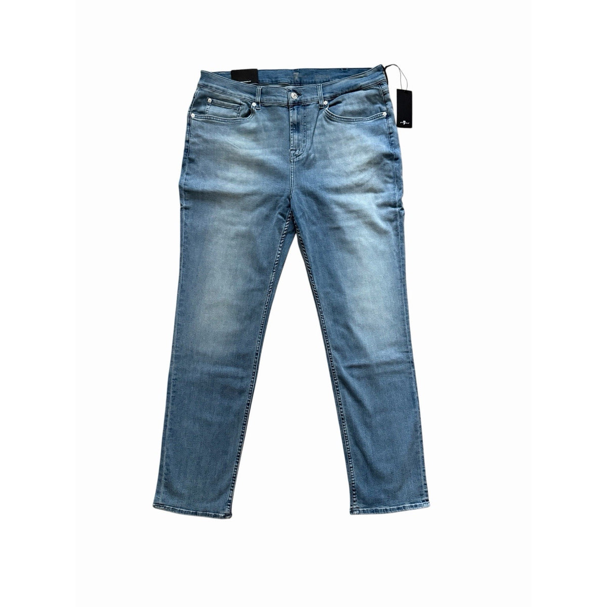 7 For All Mankind Slimmy Clean Pocket Slim Jeans - Blue