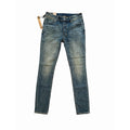 Ksubi Van Winkle Re-Up Blue Skinny Jeans