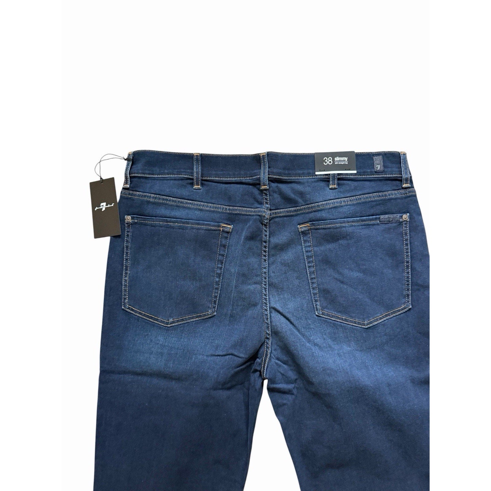 7 For All Man Kind Slimmy Slim Straight Leg Jeans