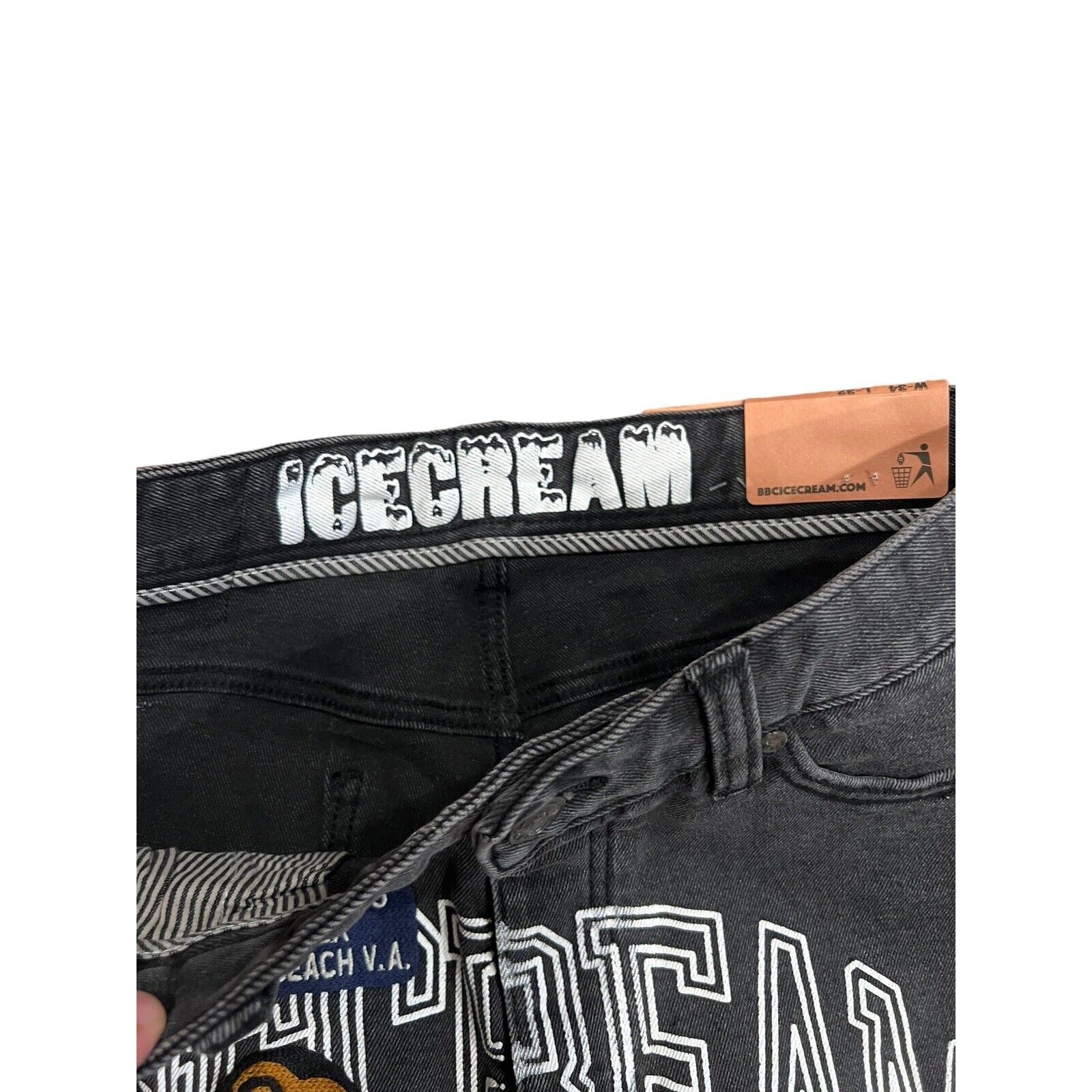 ICE CREAM Straight Stacks Mens Jeans