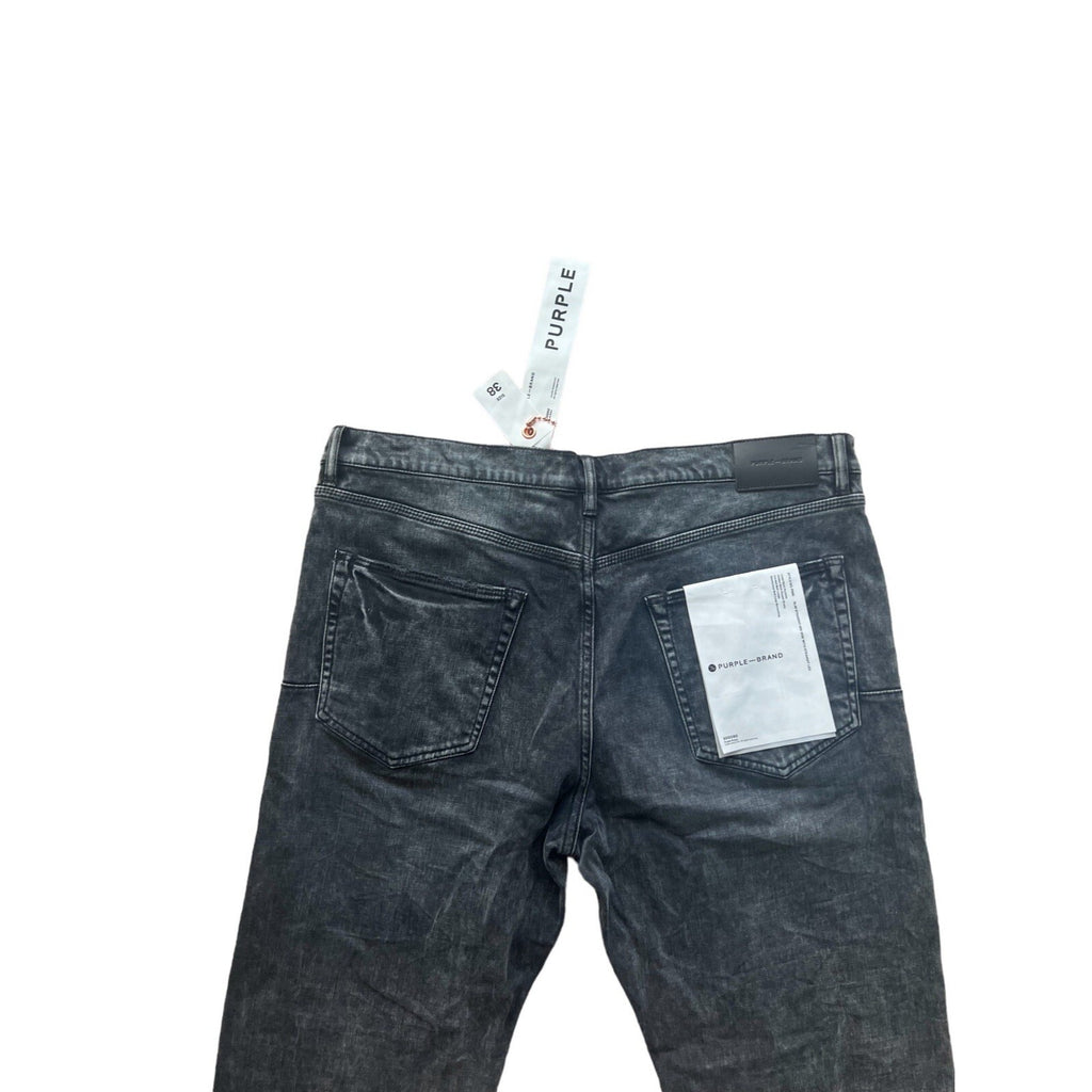 Purple Brand Jeans Men Slim Straight Black P005