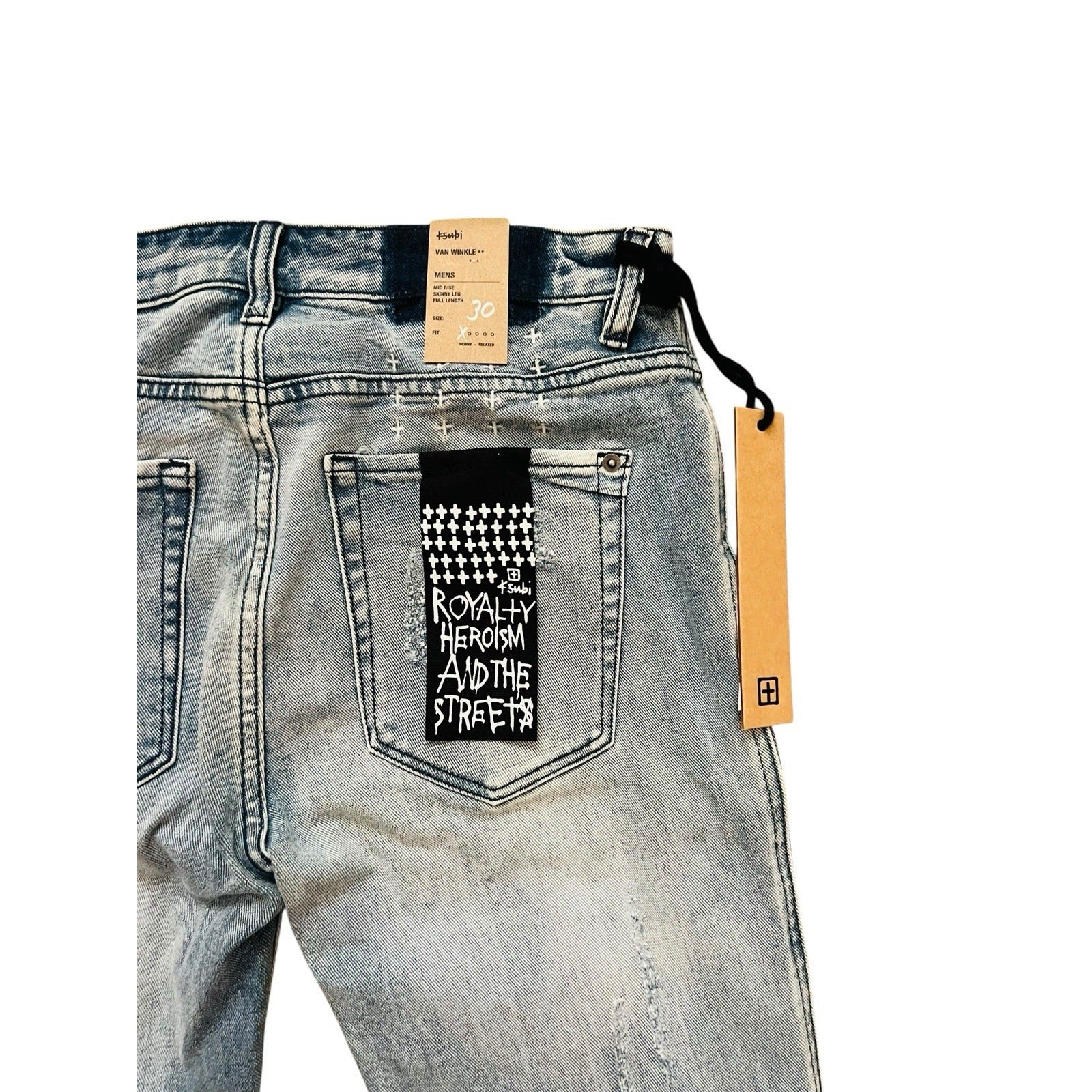 Ksubi Jeans Trashed Dreams Van Winkle Skinny