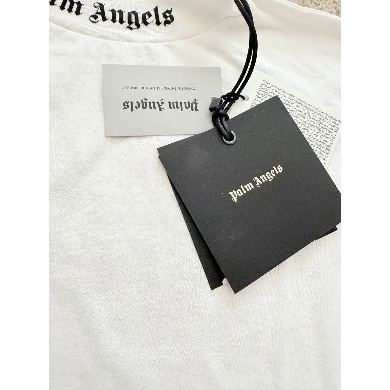 Palm Angel Mens Logo Graphic Tee T-Shirt