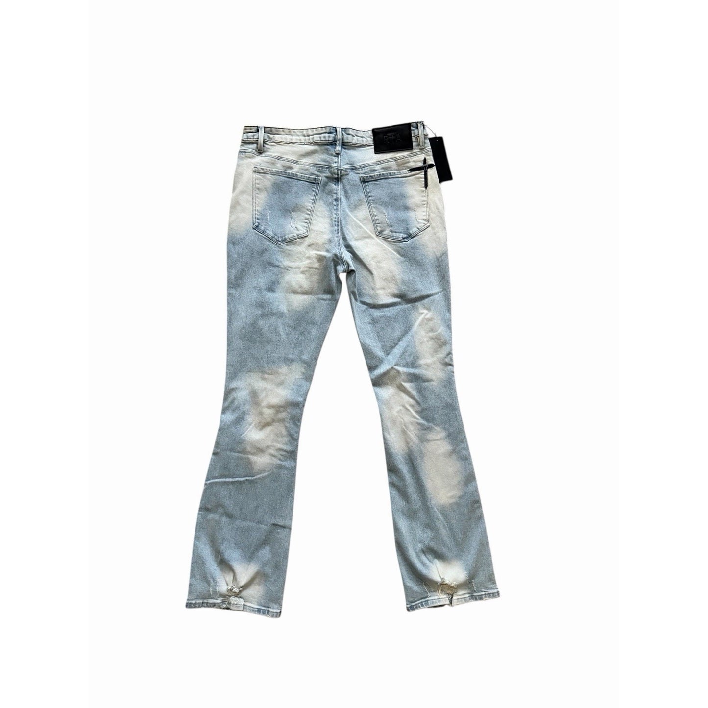 RtA Mens Strikethrough Jeans Slim Bootcut