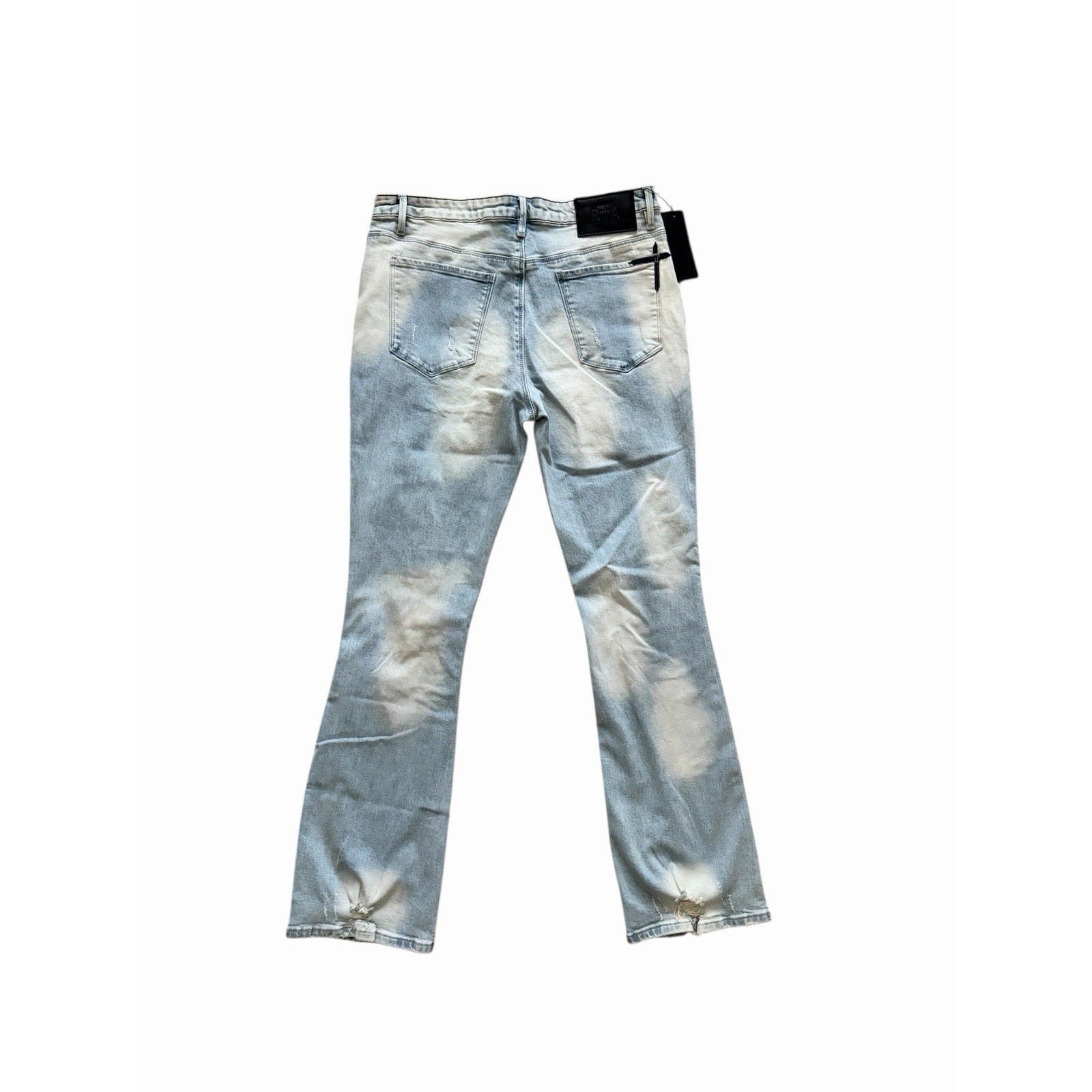 RtA Mens Strikethrough Jeans Slim Bootcut