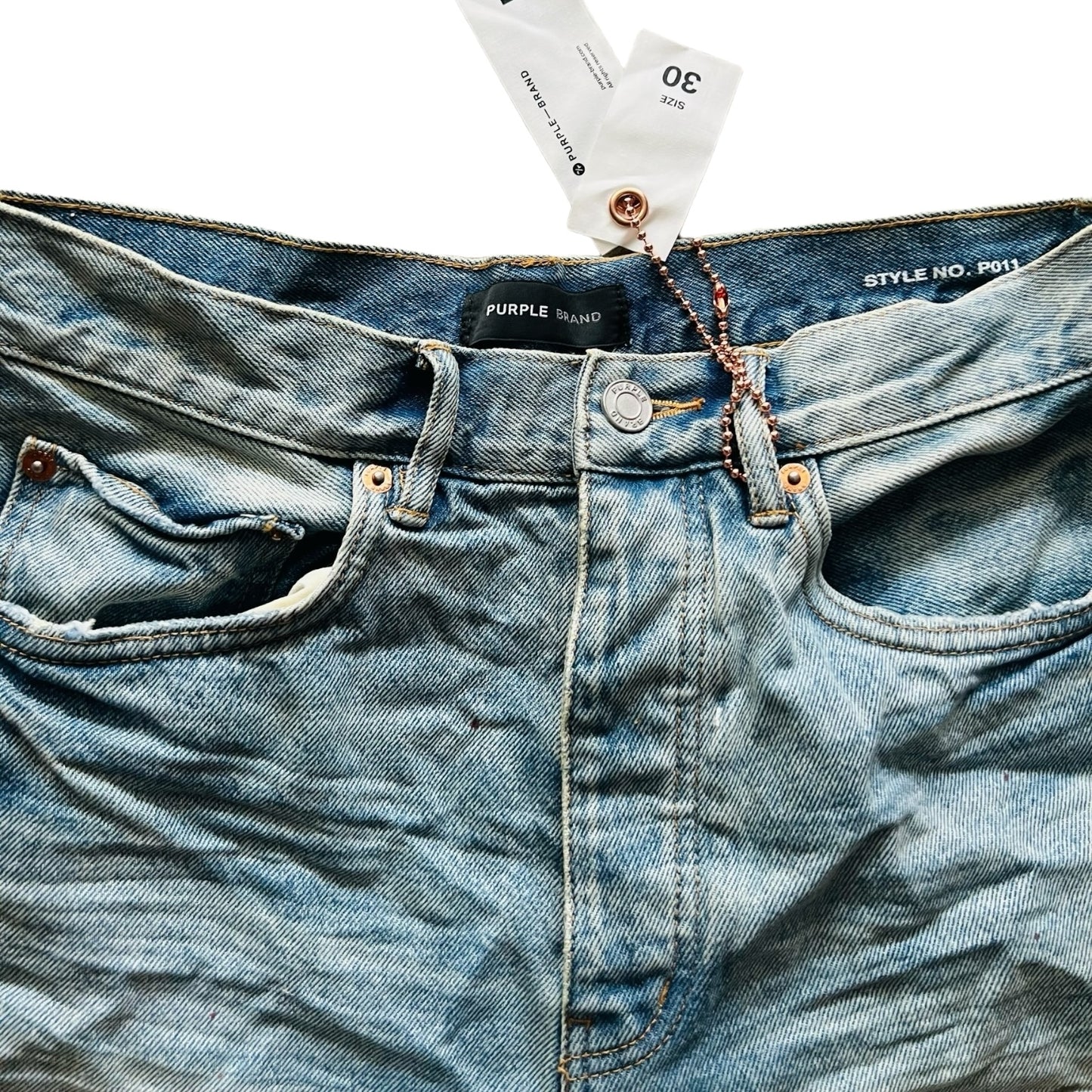 Purple Brand Jeans Mens Mid Rise With Straight Leg P011