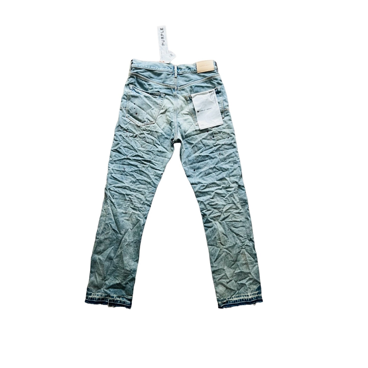 Purple Brand Jeans Mens Mid Rise With Straight Leg P011