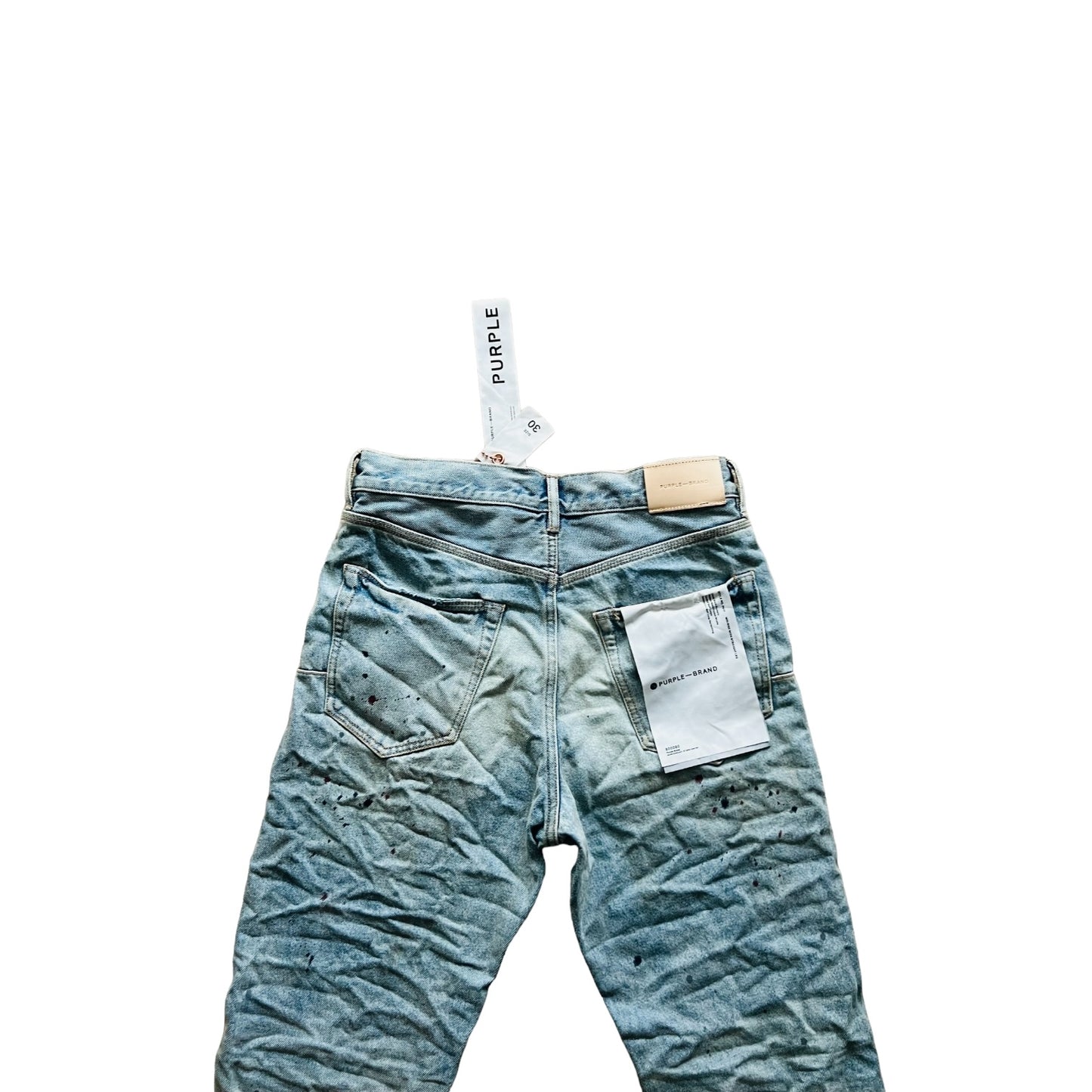 Purple Brand Jeans Mens Mid Rise With Straight Leg P011