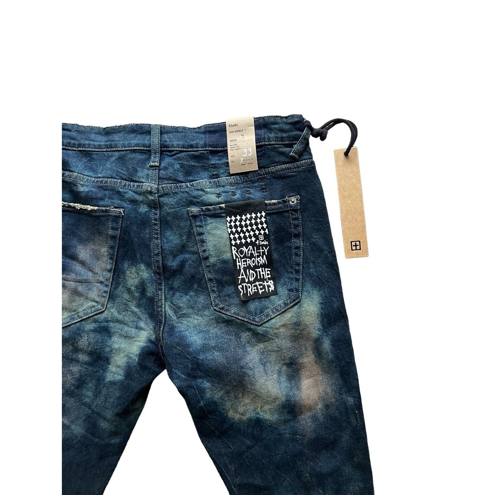 Ksubi Jeans Mens Van Winkle Journey Skinny