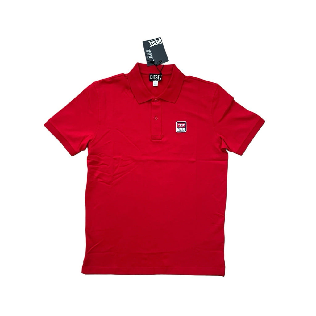 Diesel T-Smith Polo Shirt Red