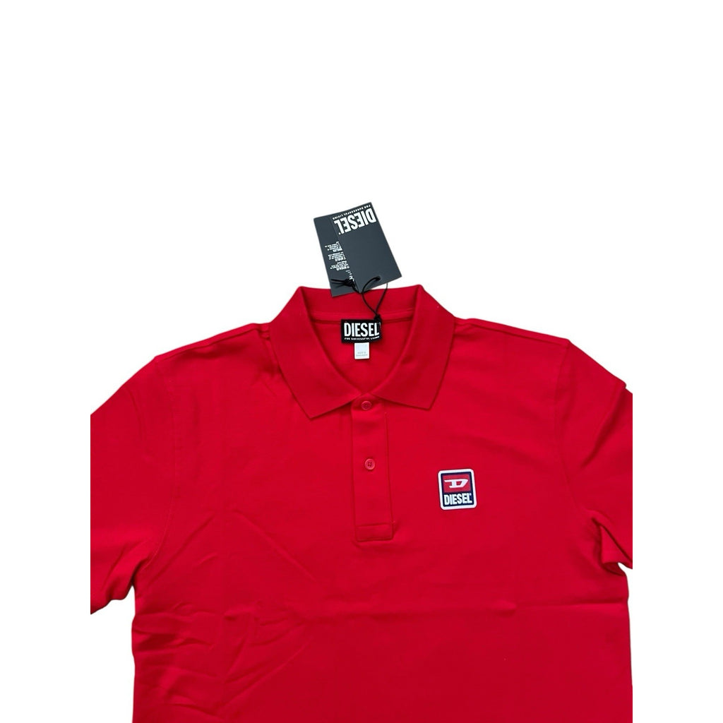 Diesel T-Smith Polo Shirt Red