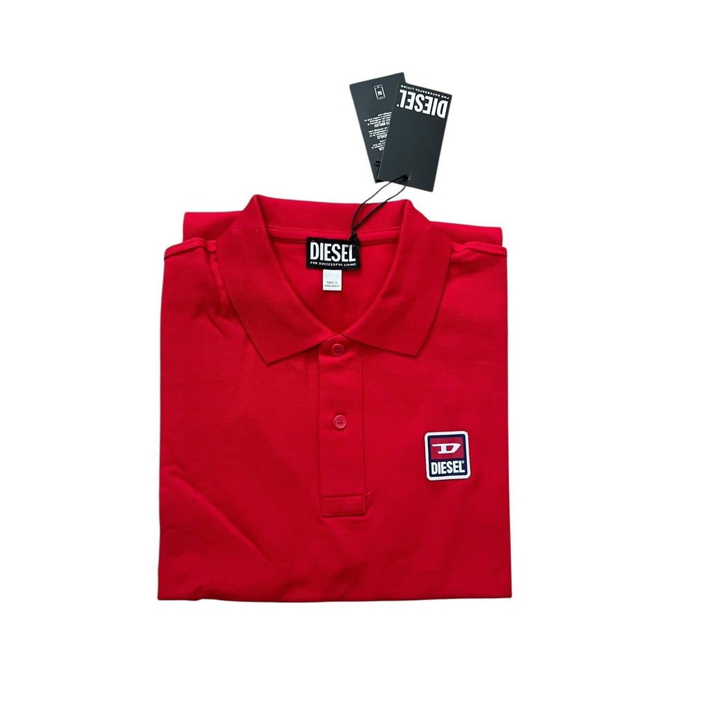 Diesel T-Smith Polo Shirt Red