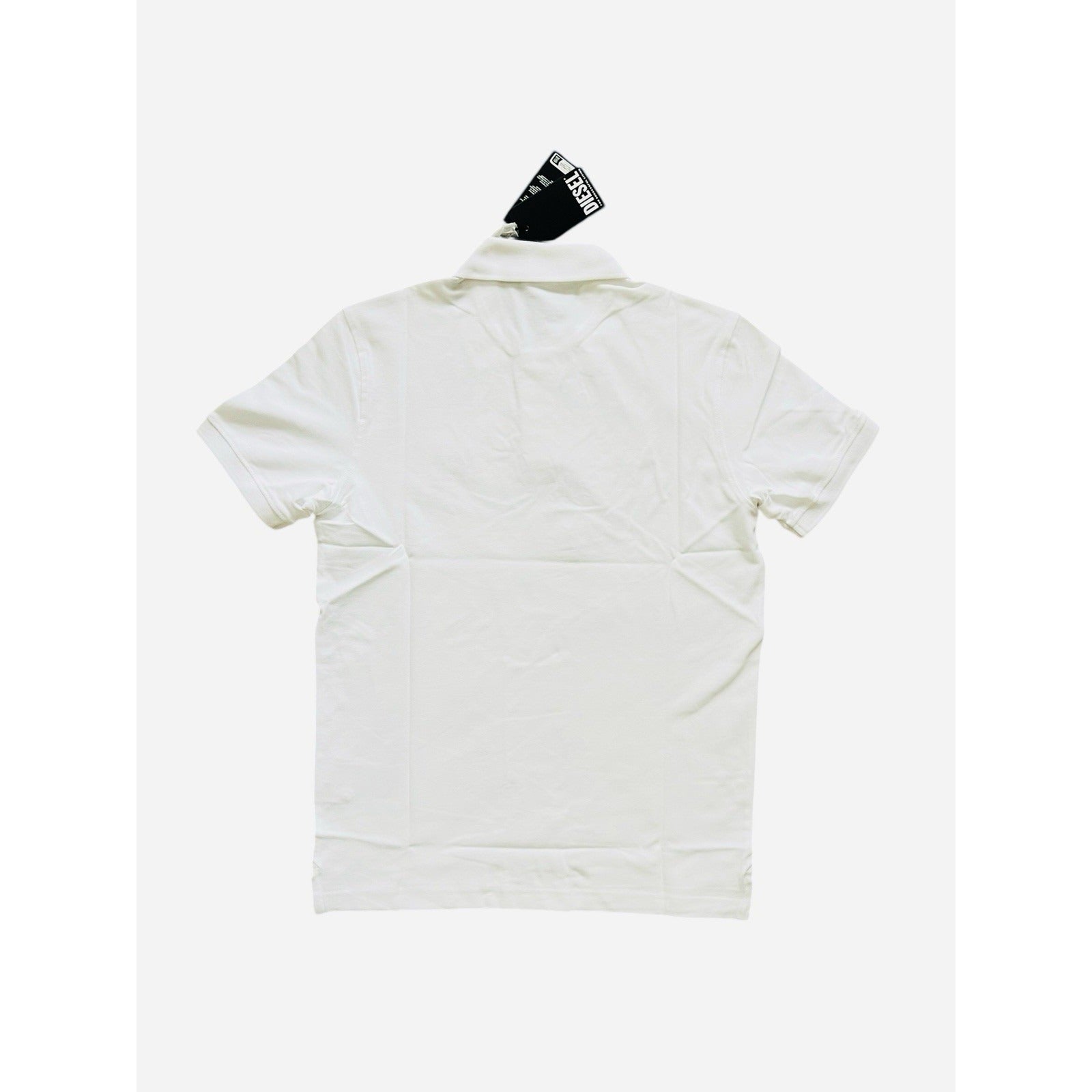 Diesel Mens T-Smith Polo Shirt White