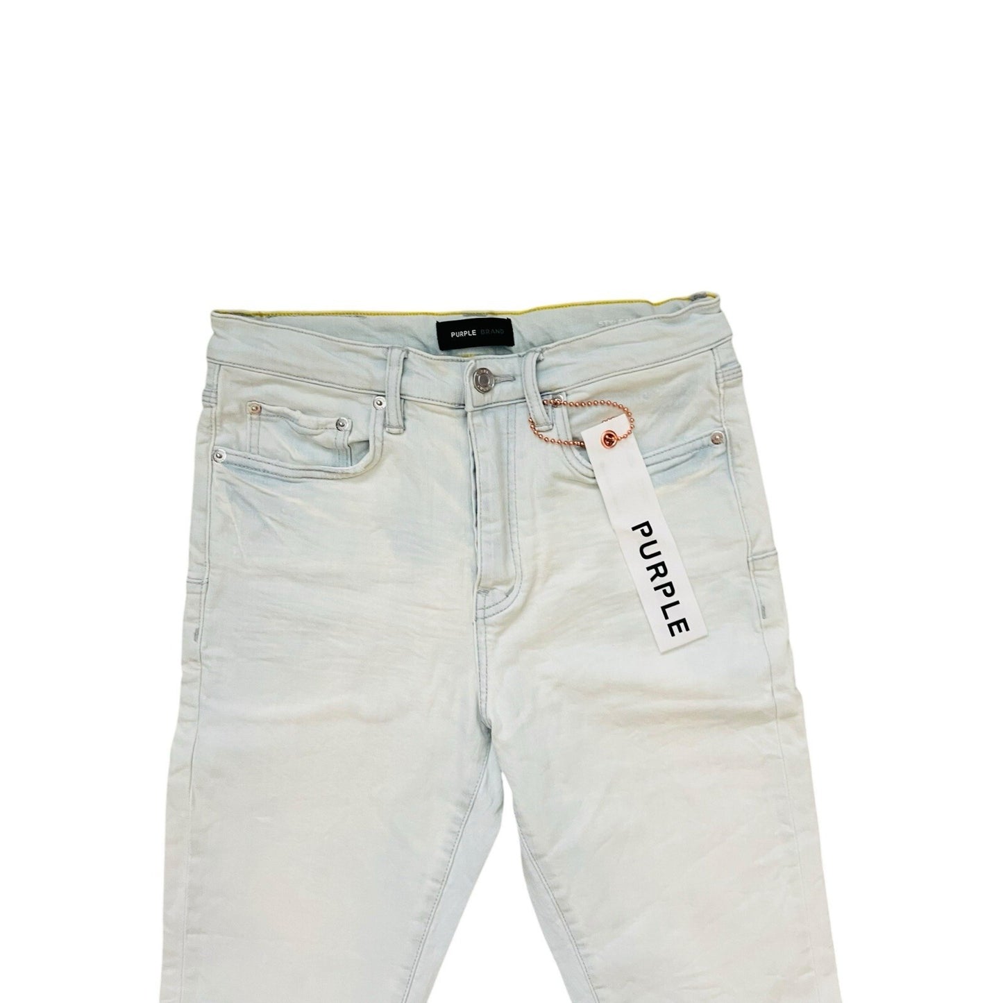 Purple Brand Jeans Slim Straight Super Faded Icy P005