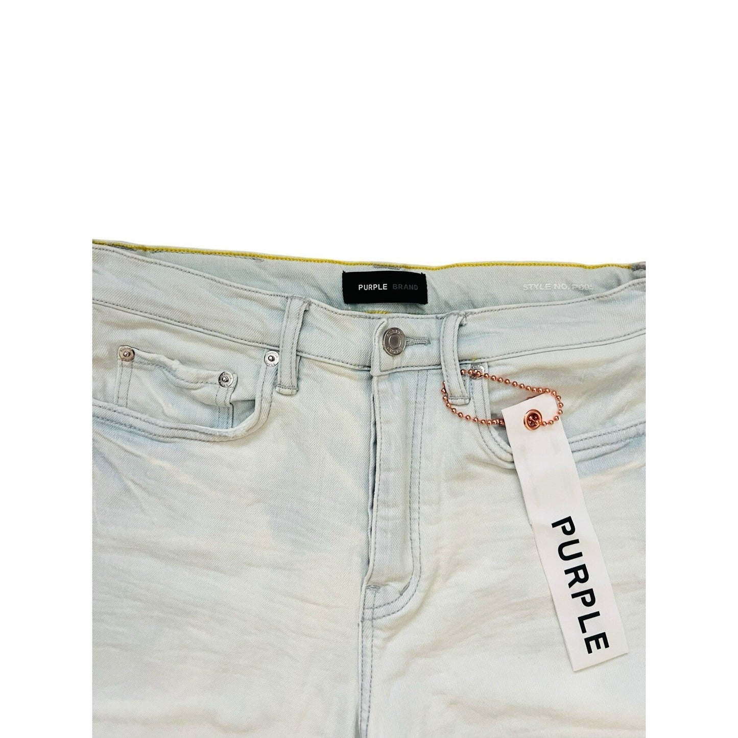 Purple Brand Jeans Slim Straight Super Faded Icy P005
