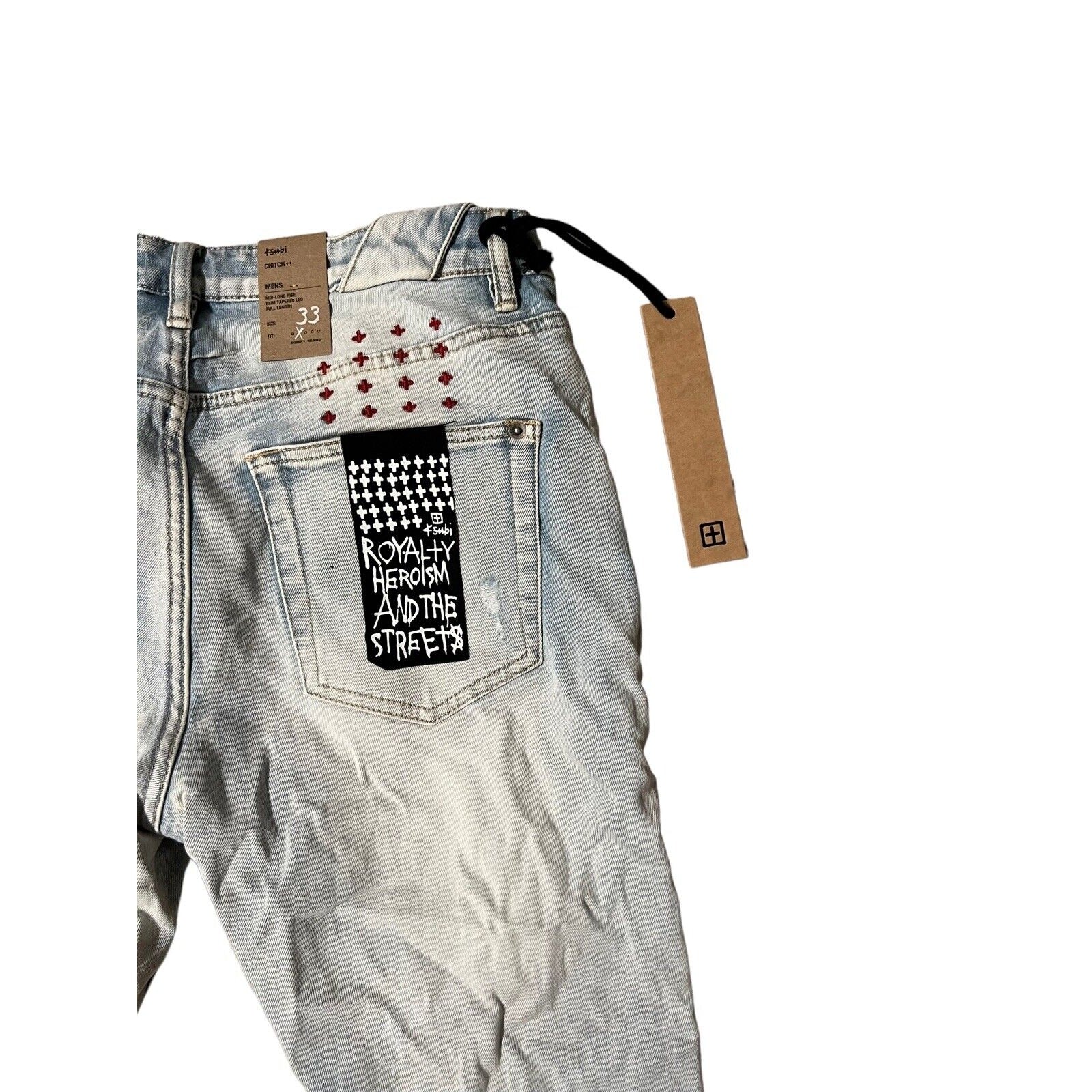 Ksubi Jeans Mens Chitch Slim Tapered