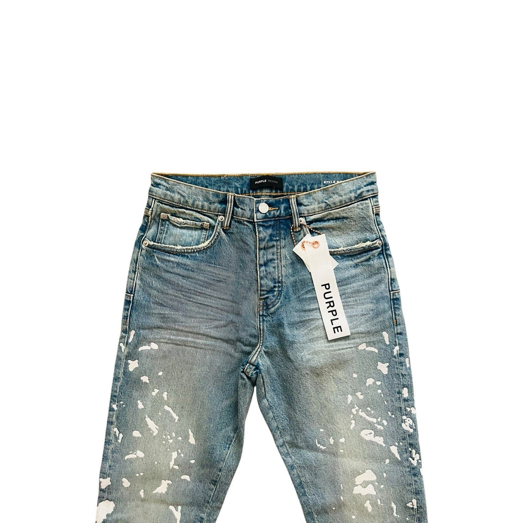Purple Brand P005 Manganese Paint Slim Straight Jeans