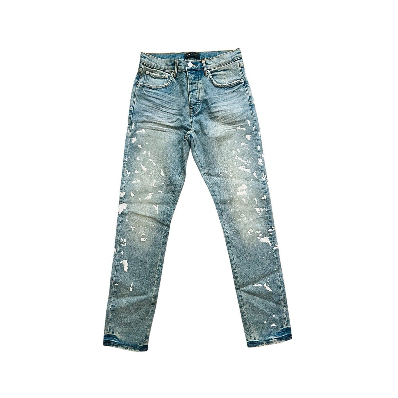Purple Brand P005 Manganese Paint Slim Straight Jeans