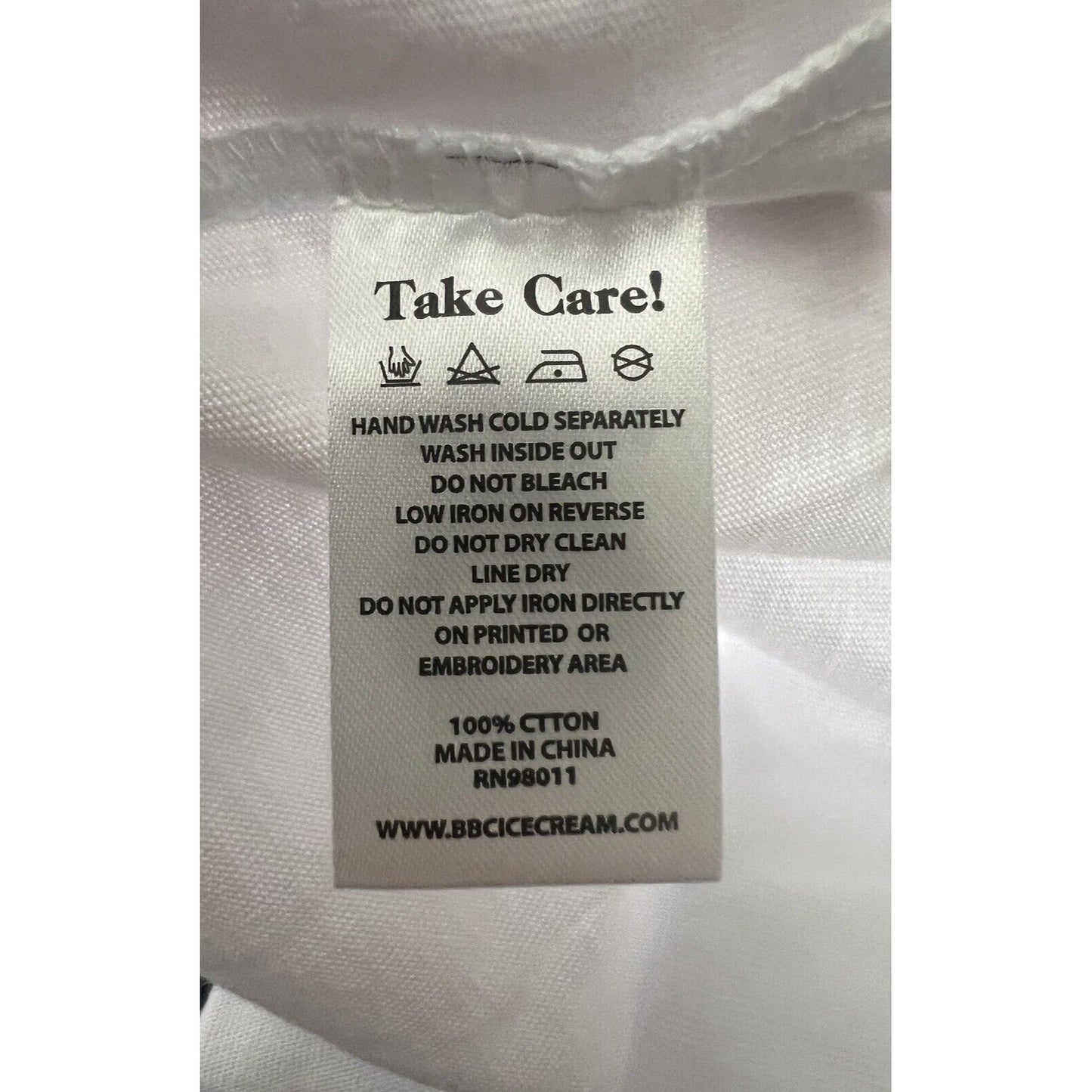 Icecream Mens Sherbert T-Shirt White