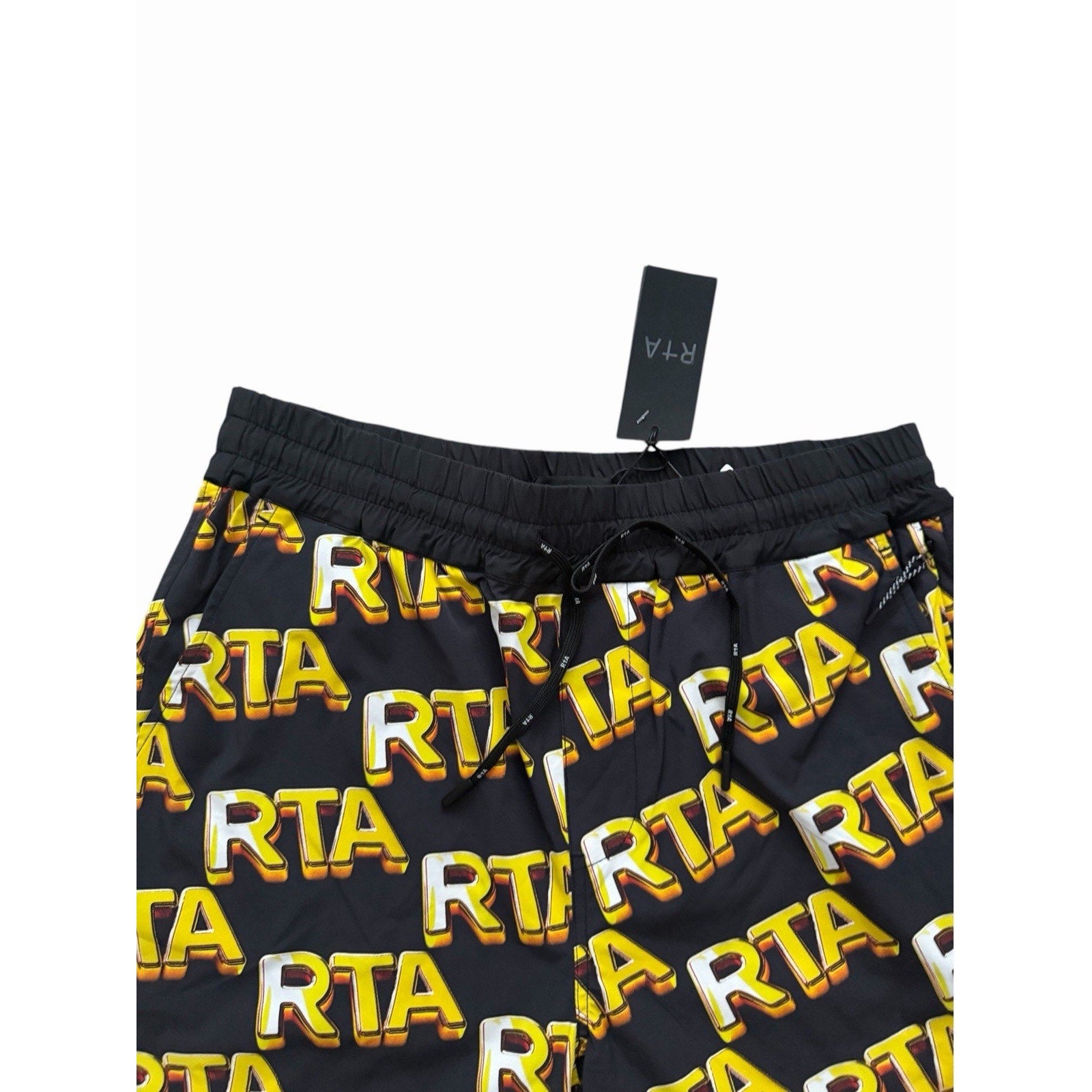RtA Bullion Matt Shorts - Black